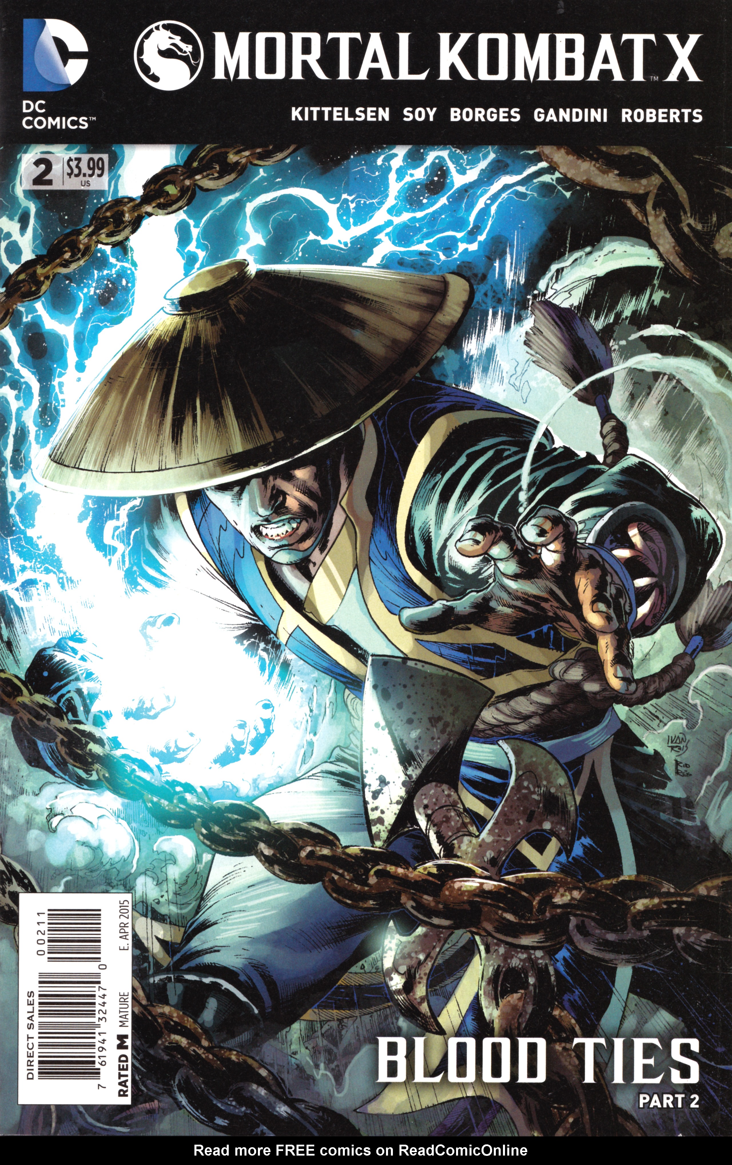 Read online Mortal Kombat X [II] comic -  Issue #2 - 1