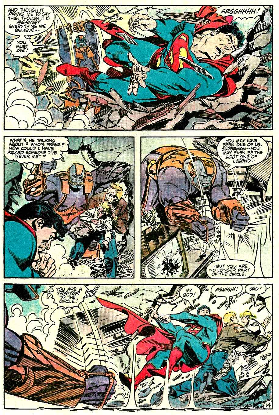 Read online Adventures of Superman (1987) comic -  Issue #429 - 14