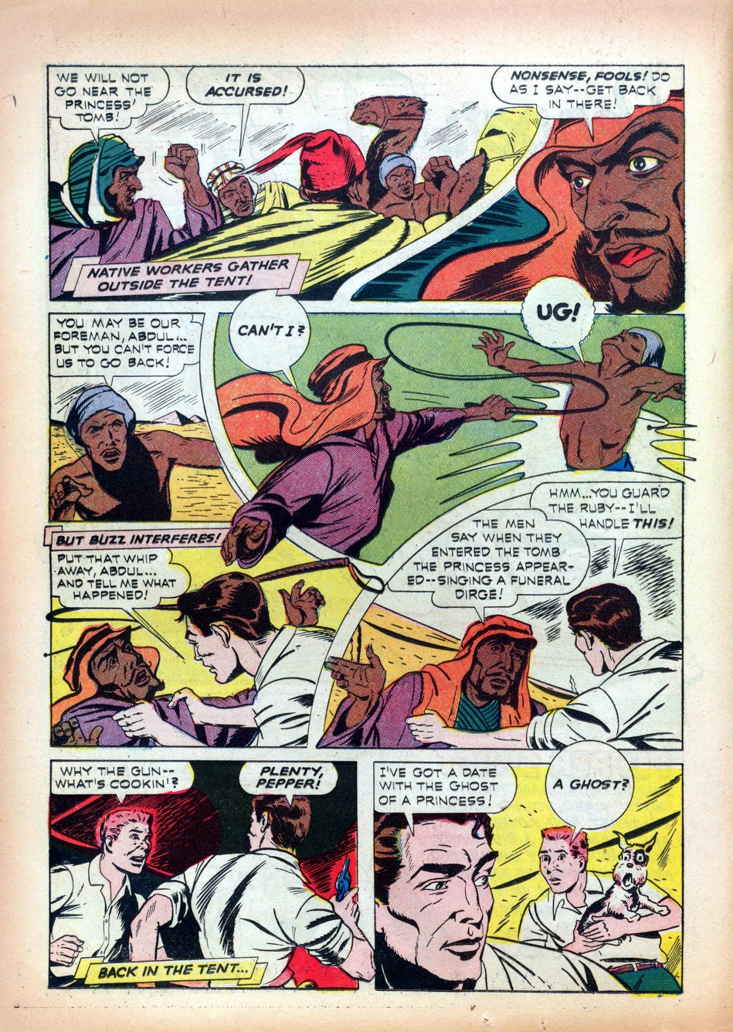 Read online Exciting Comics comic -  Issue #21 - 34