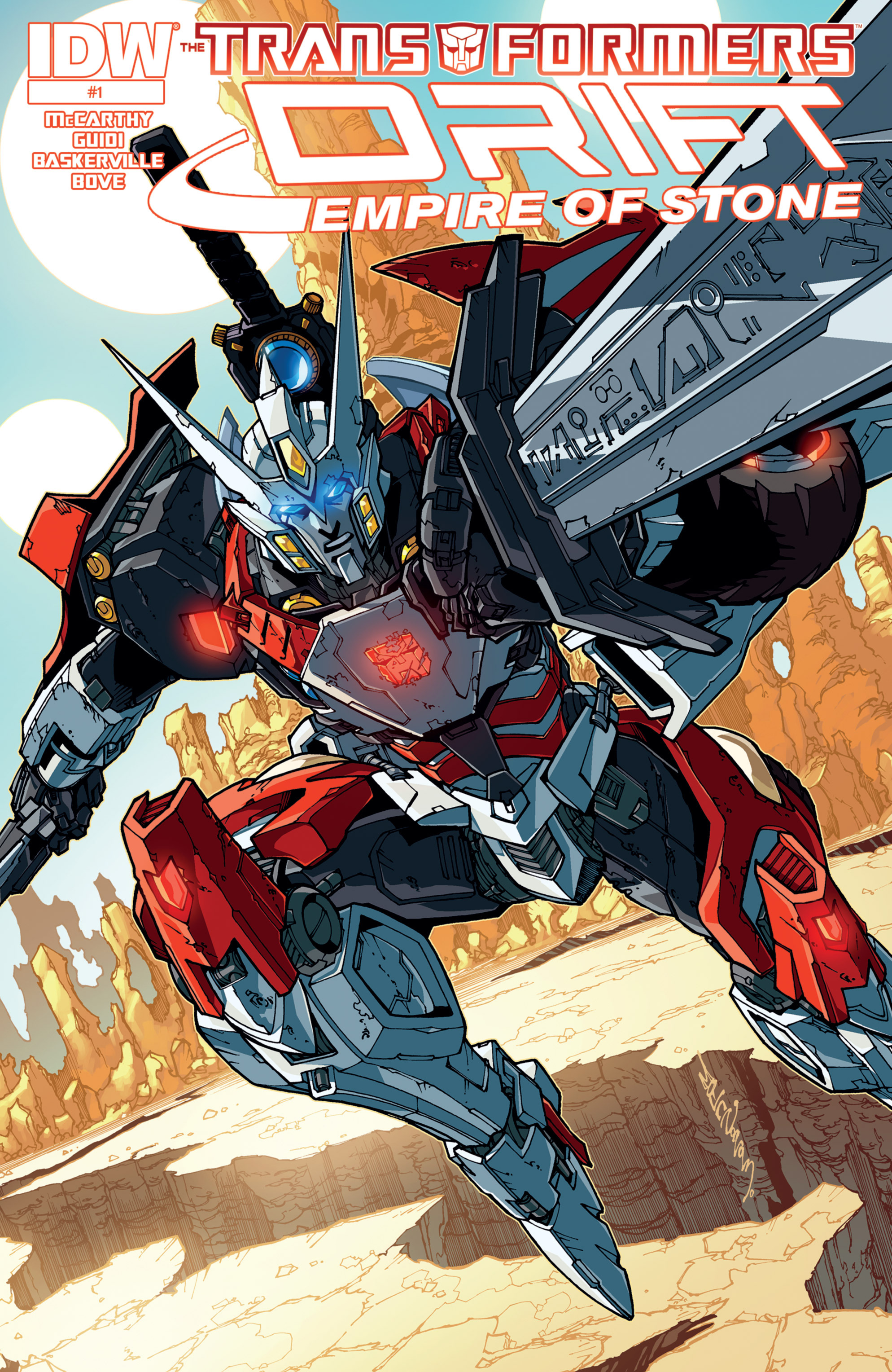 Read online The Transformers: Drift - Empire of Stone comic -  Issue #1 - 1