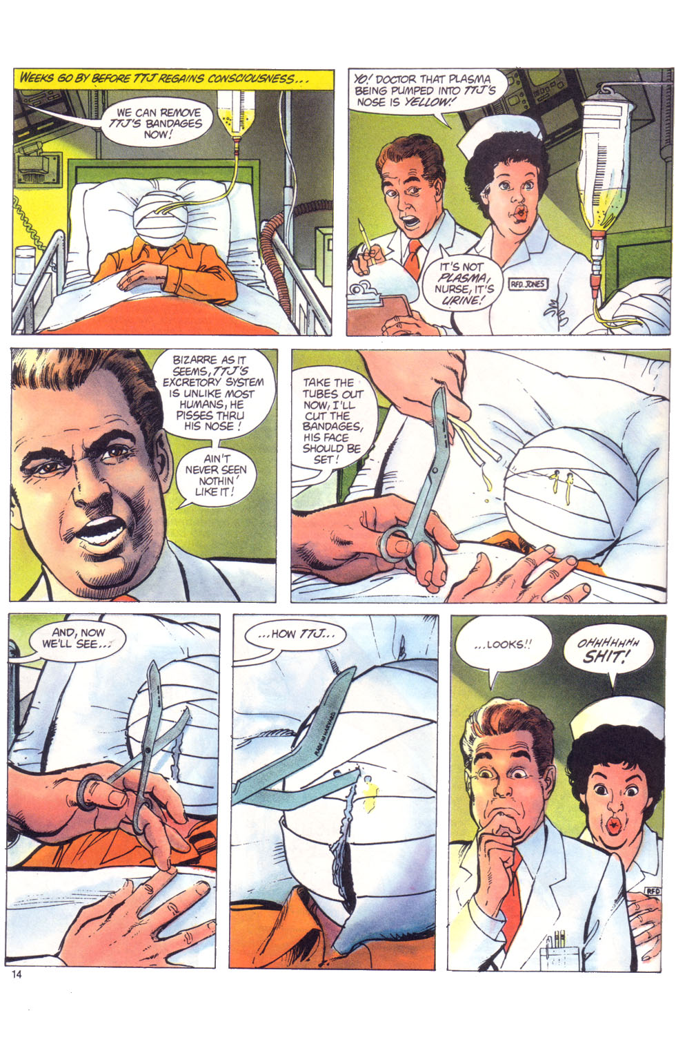 Read online Echo of Futurepast comic -  Issue #7 - 15