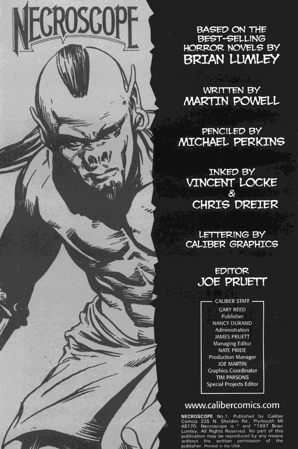 Read online Necroscope (1997) comic -  Issue #1 - 2