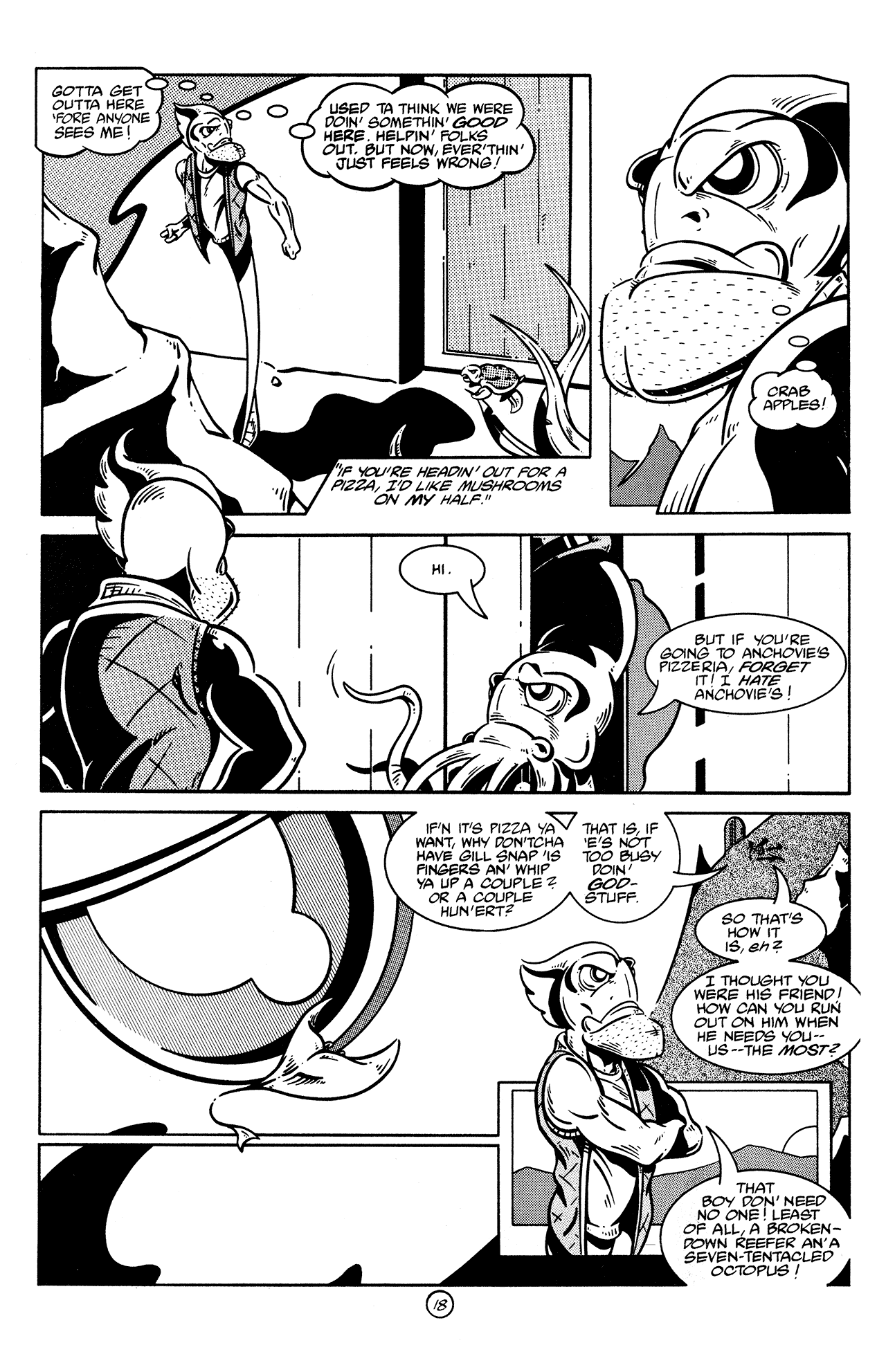 Read online The Fish Police comic -  Issue #24 - 20