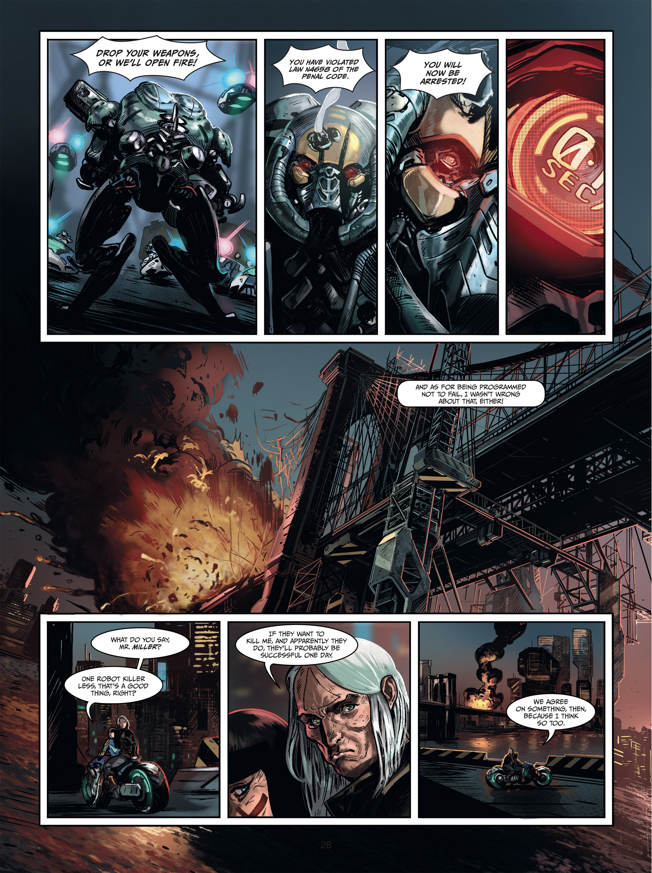 Read online Androïds comic -  Issue #1 - 26