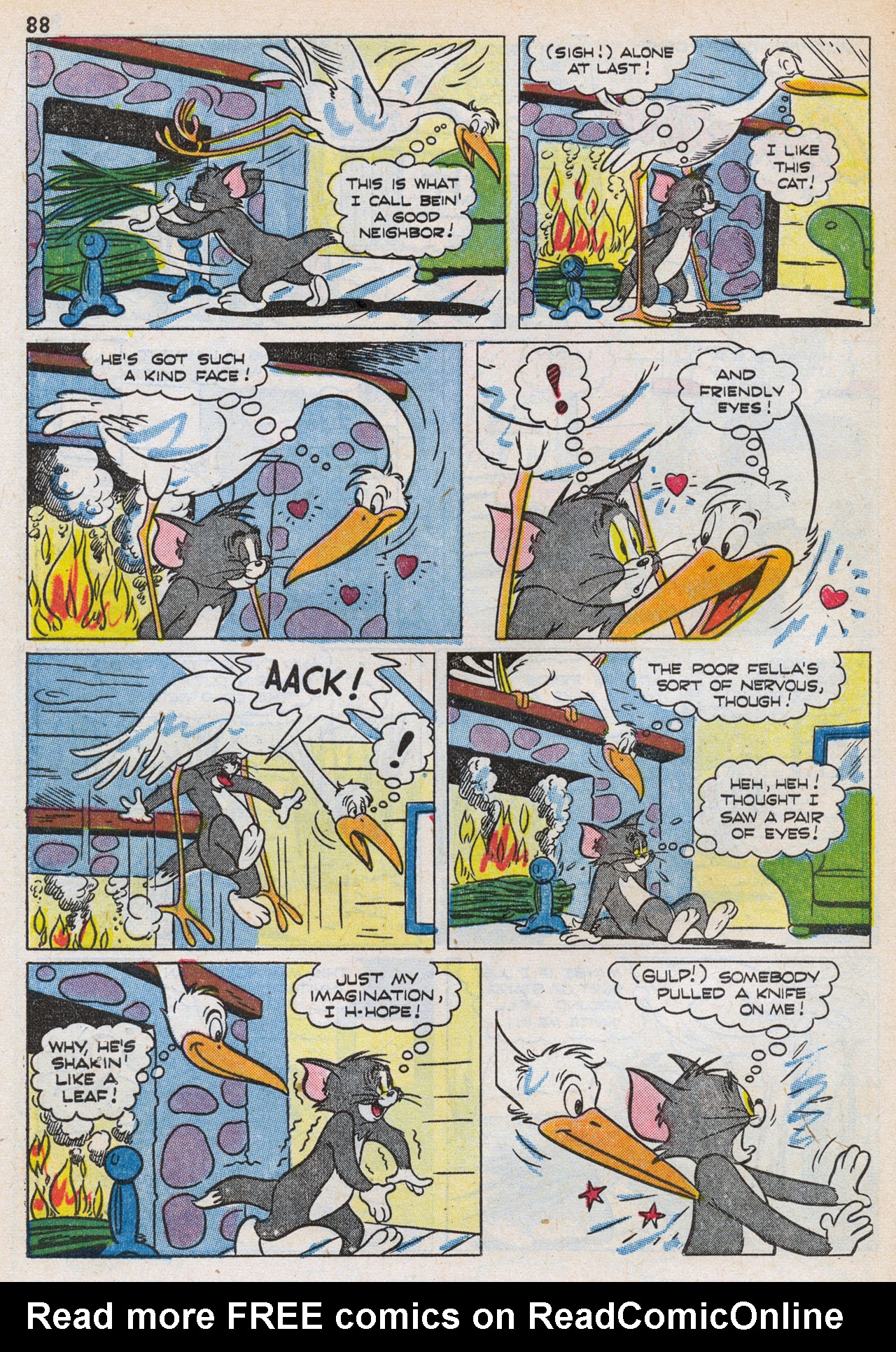 Read online M.G.M.'s Tom and Jerry's Winter Fun comic -  Issue #3 - 91