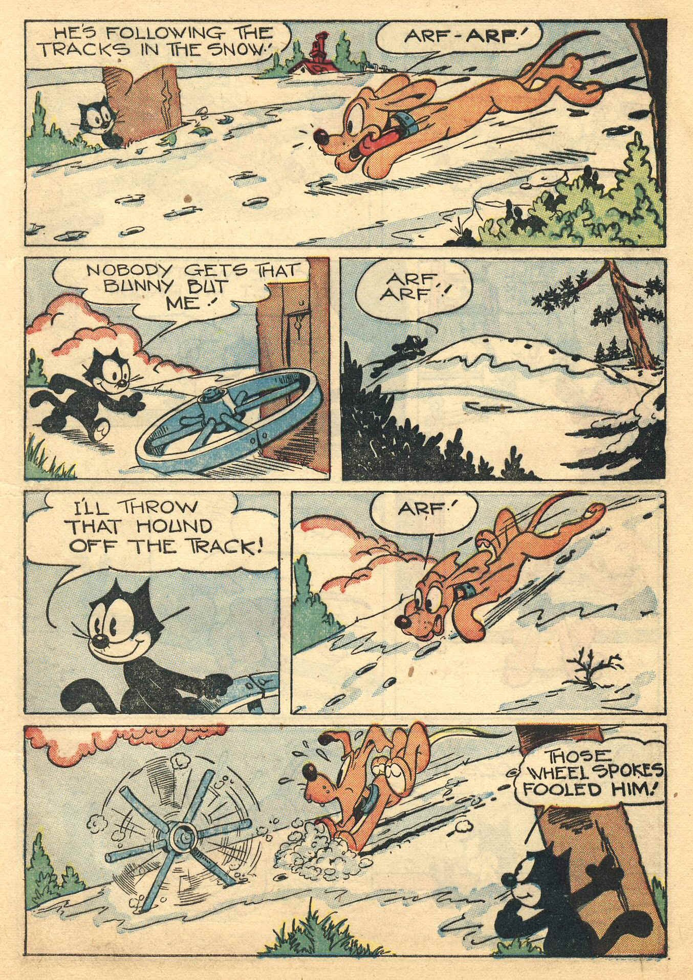 Read online Felix the Cat (1948) comic -  Issue #2 - 11