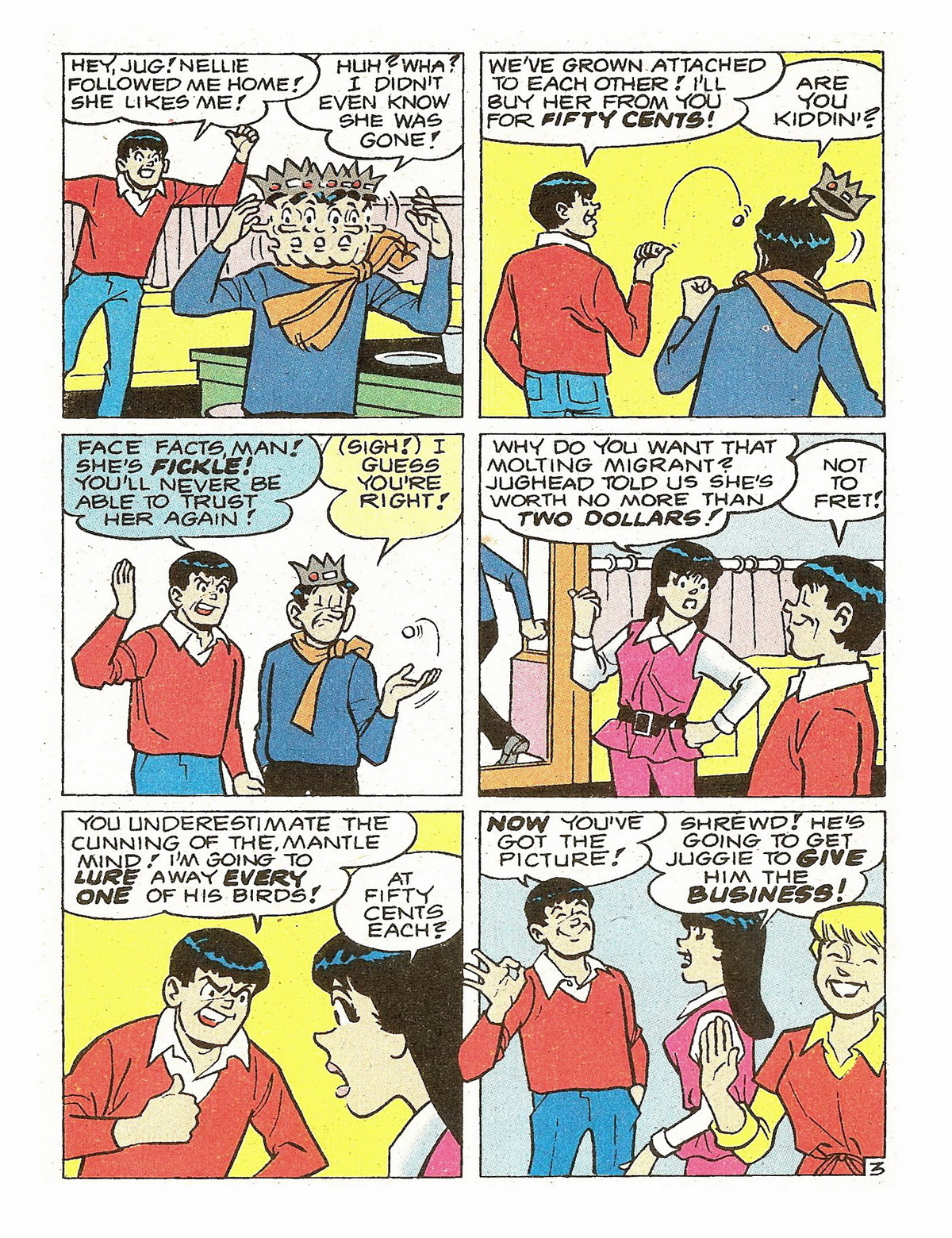 Read online Jughead's Double Digest Magazine comic -  Issue #36 - 189
