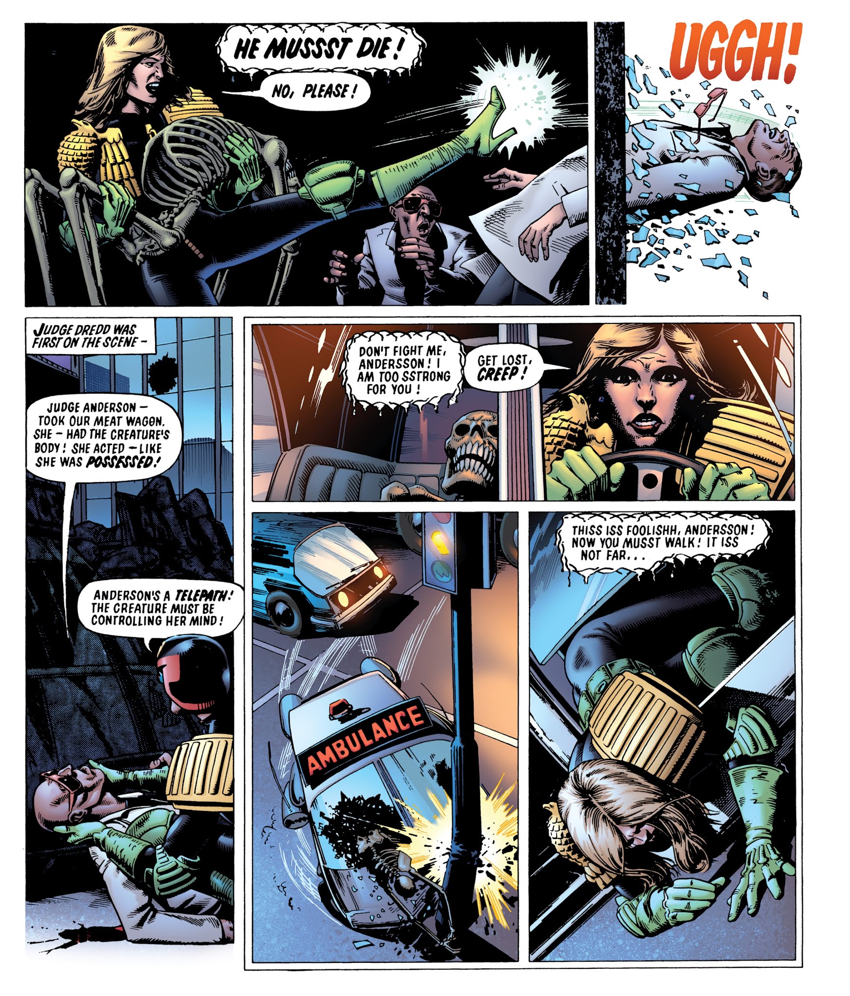 Read online Judge Dredd Classics: The Dark Judges comic -  Issue # TPB - 17