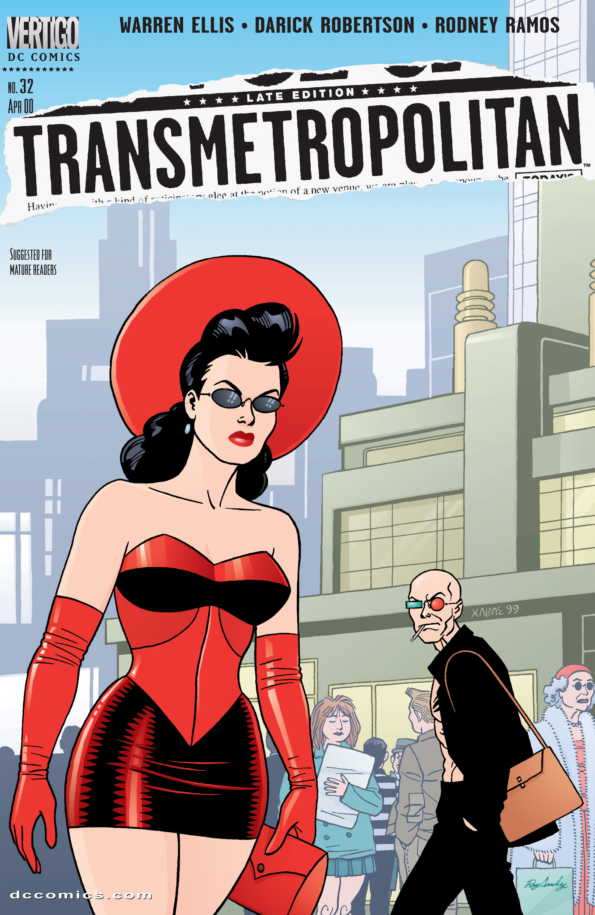 Read online Transmetropolitan comic -  Issue #32 - 1