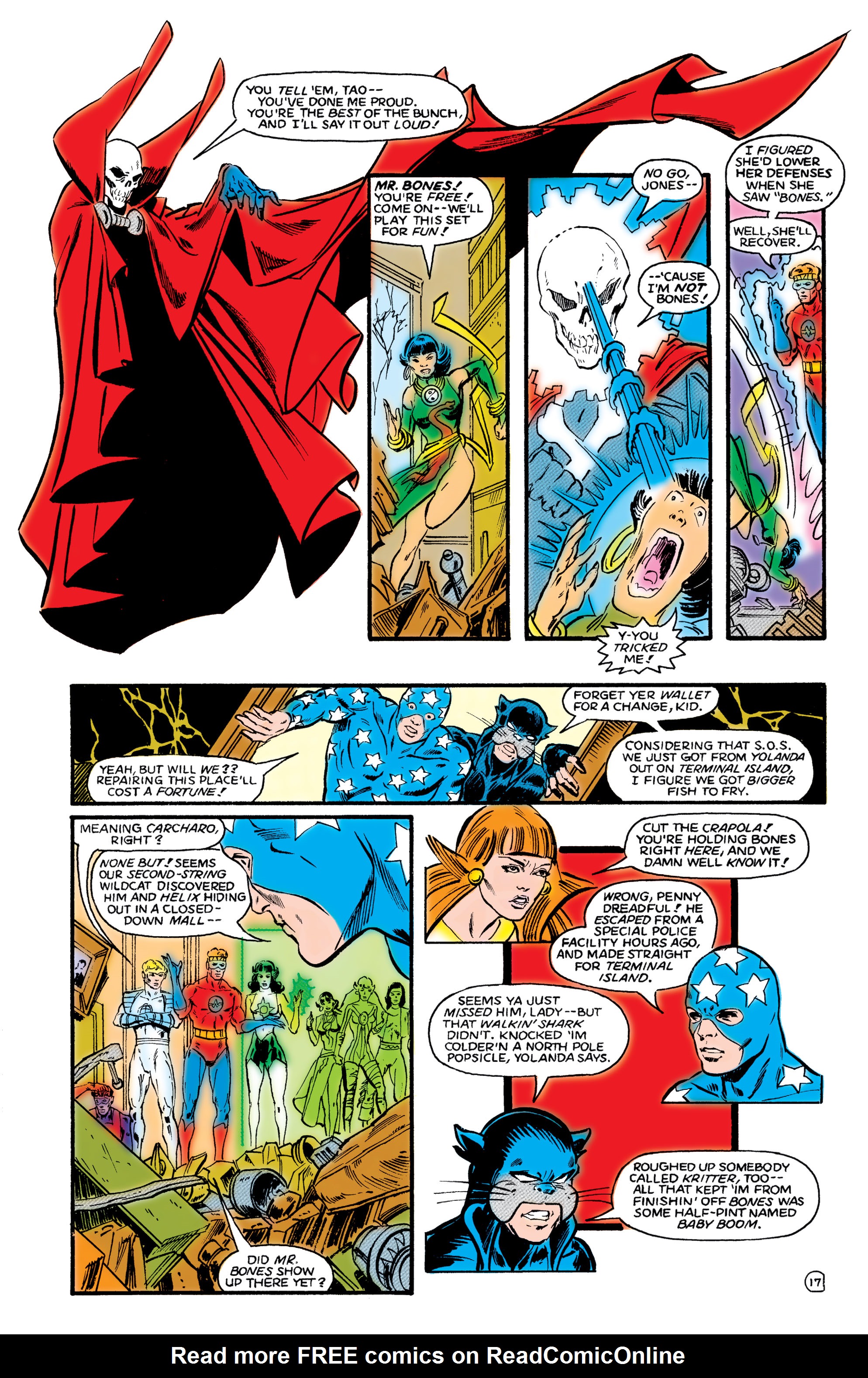 Read online Infinity Inc. (1984) comic -  Issue #29 - 18