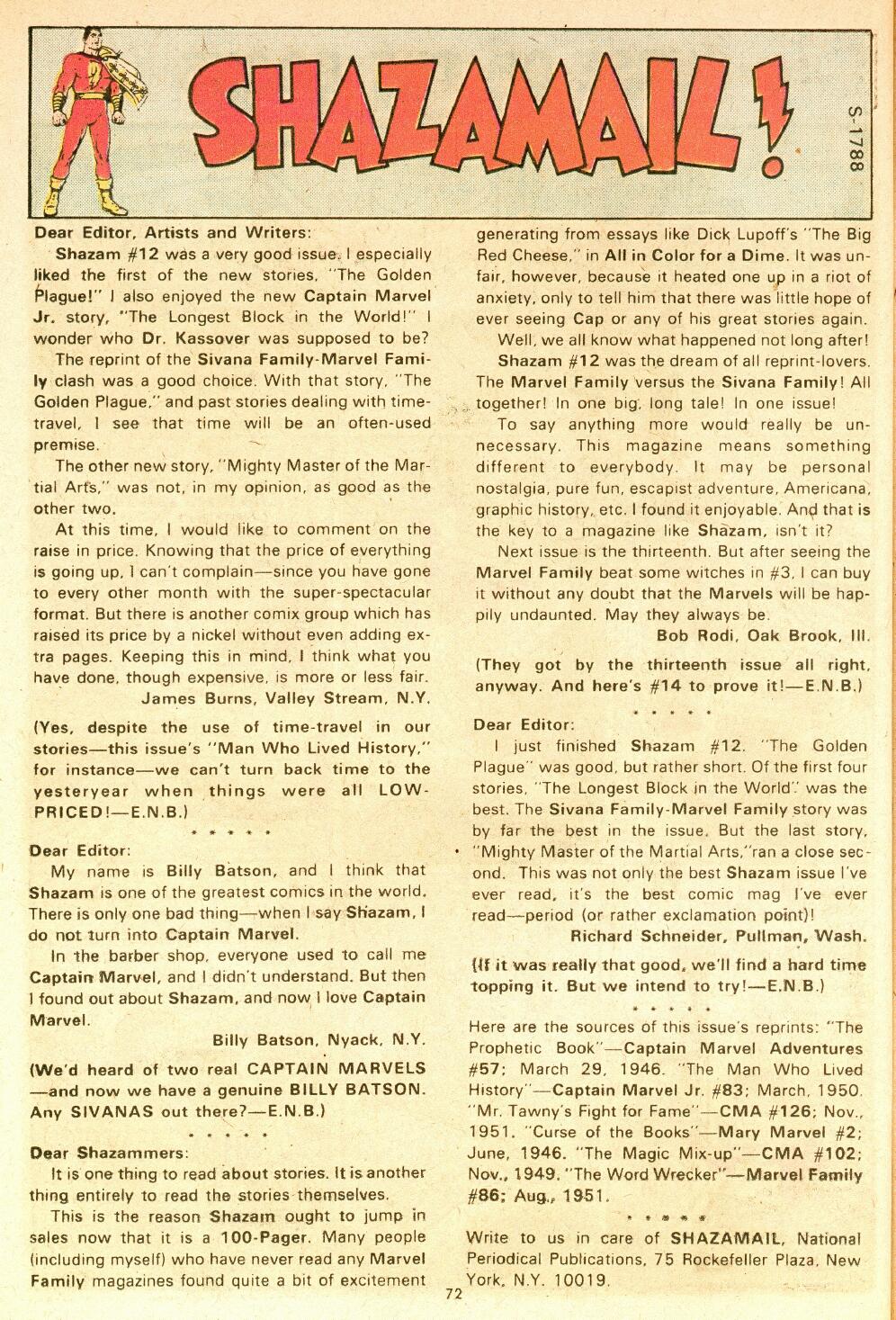 Read online Shazam! (1973) comic -  Issue #14 - 60