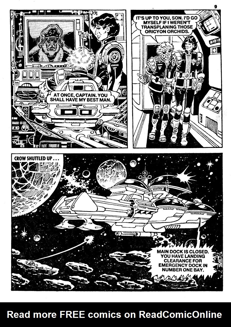 Read online Starblazer comic -  Issue #236 - 9