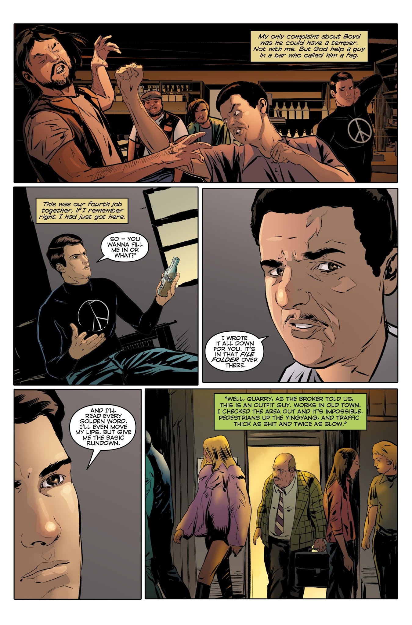 Read online Quarry's War comic -  Issue #1 - 8