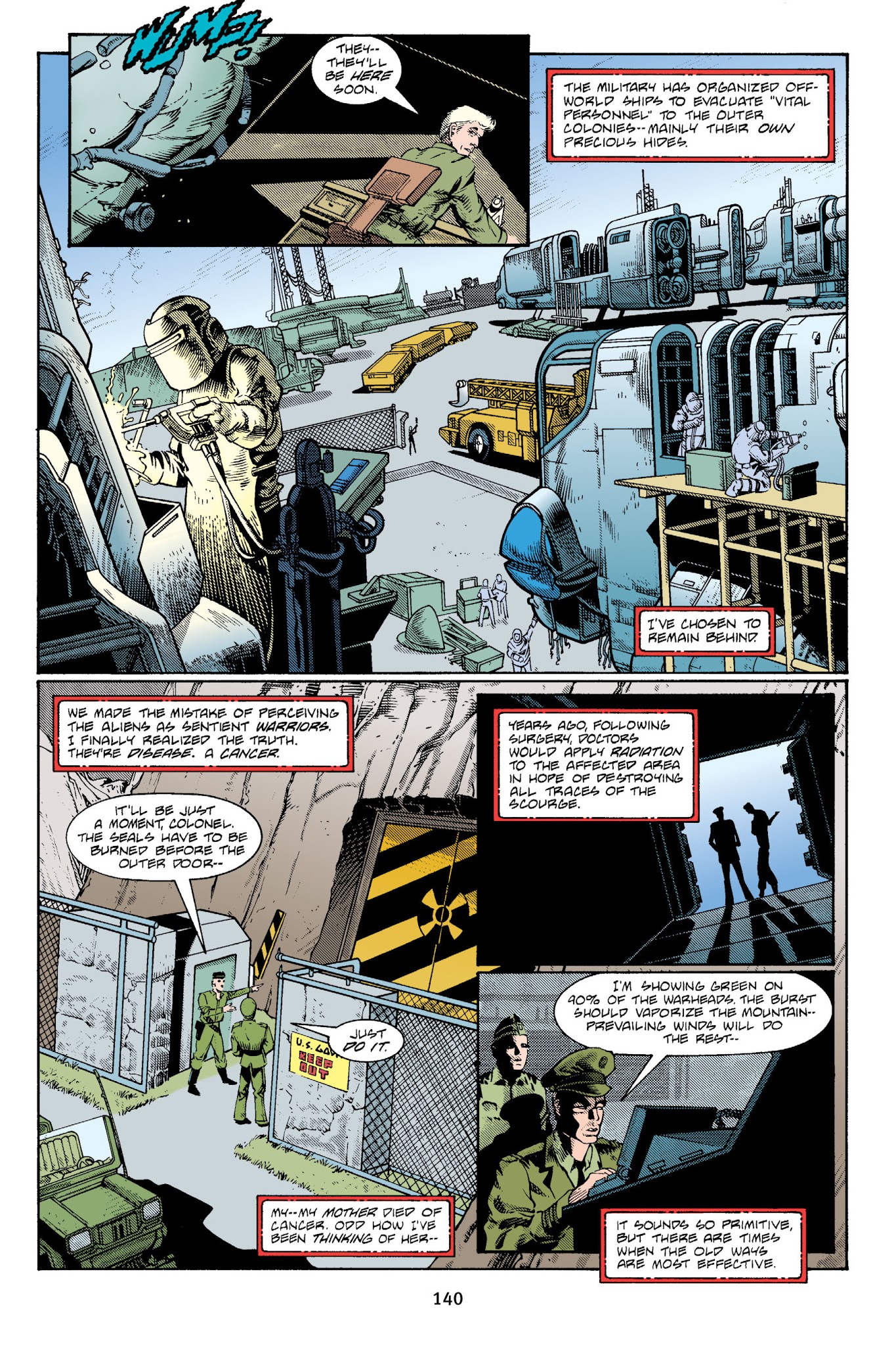 Read online Aliens Omnibus comic -  Issue # TPB 1 - 140