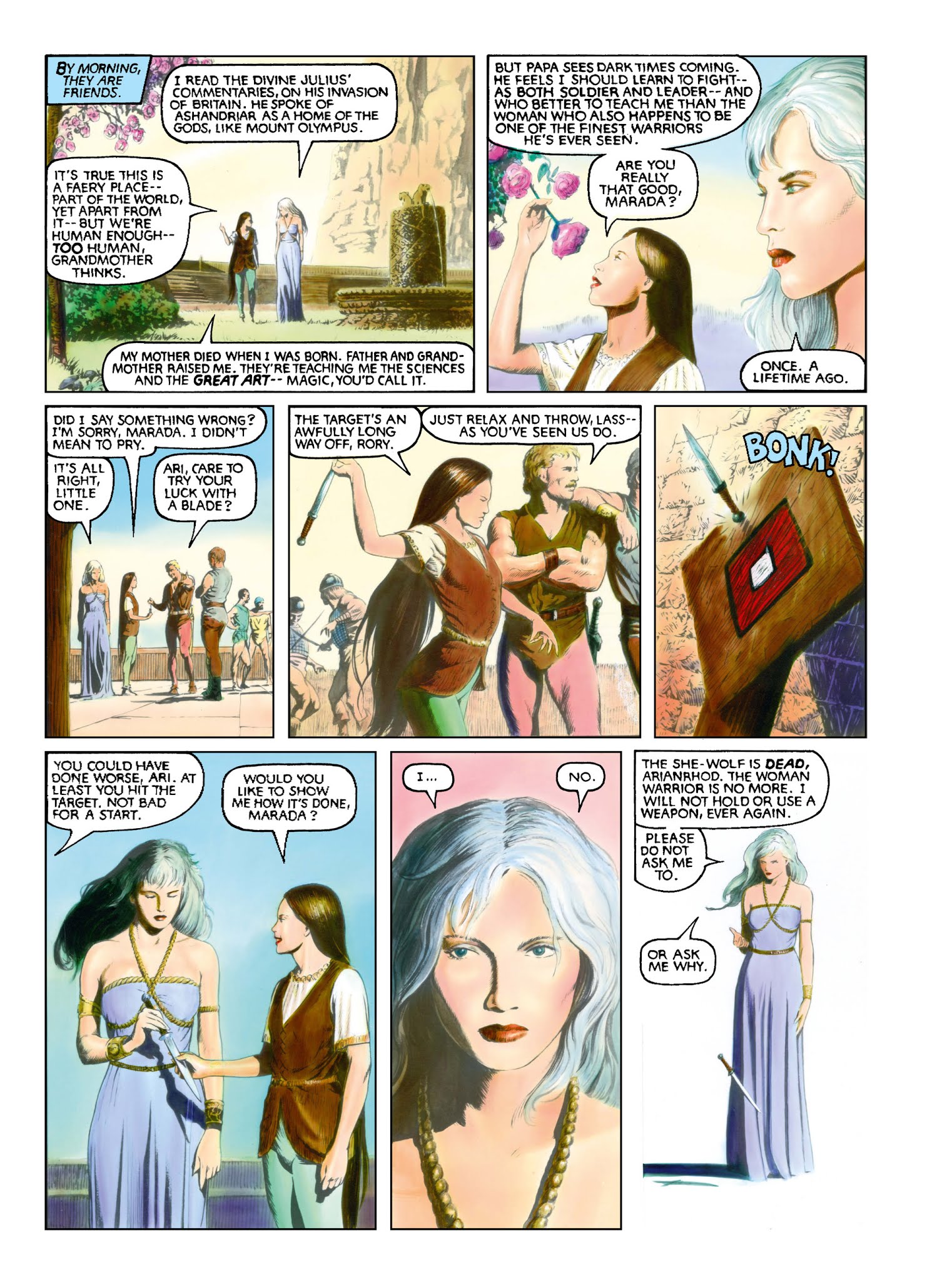 Read online Marada The She-Wolf comic -  Issue # TPB - 30