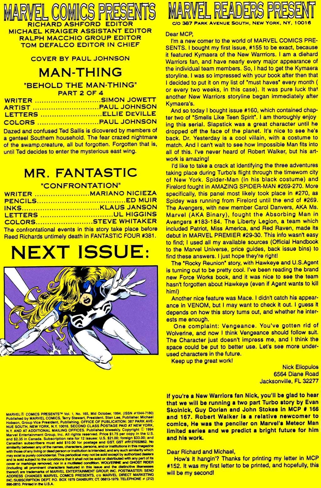 Read online Marvel Comics Presents (1988) comic -  Issue #165 - 4