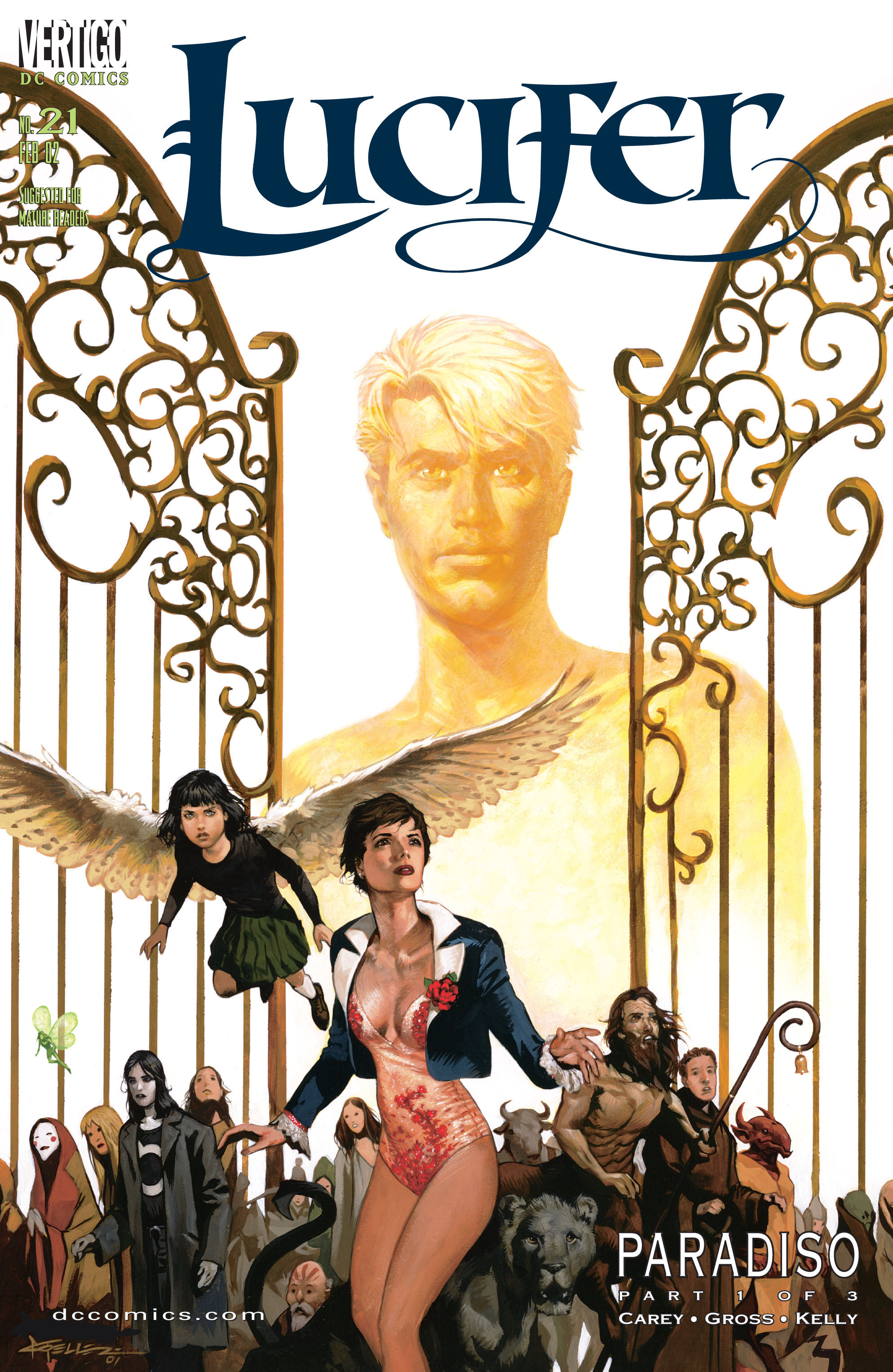 Read online Lucifer (2000) comic -  Issue #21 - 1