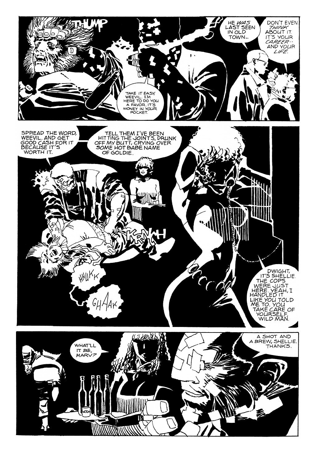 Read online Sin City: A Dame to Kill For comic -  Issue # Full - 171