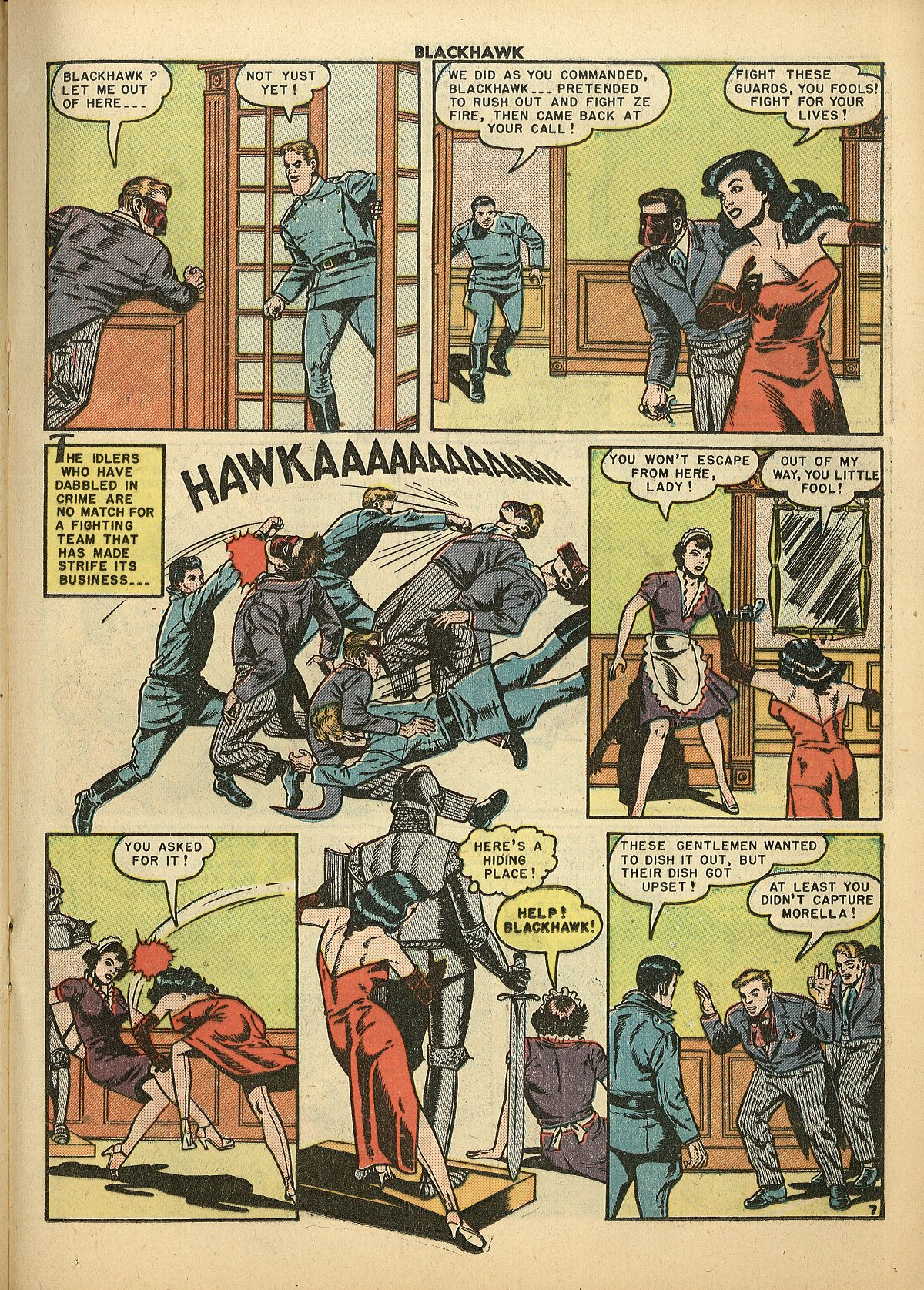 Read online Blackhawk (1957) comic -  Issue #33 - 24