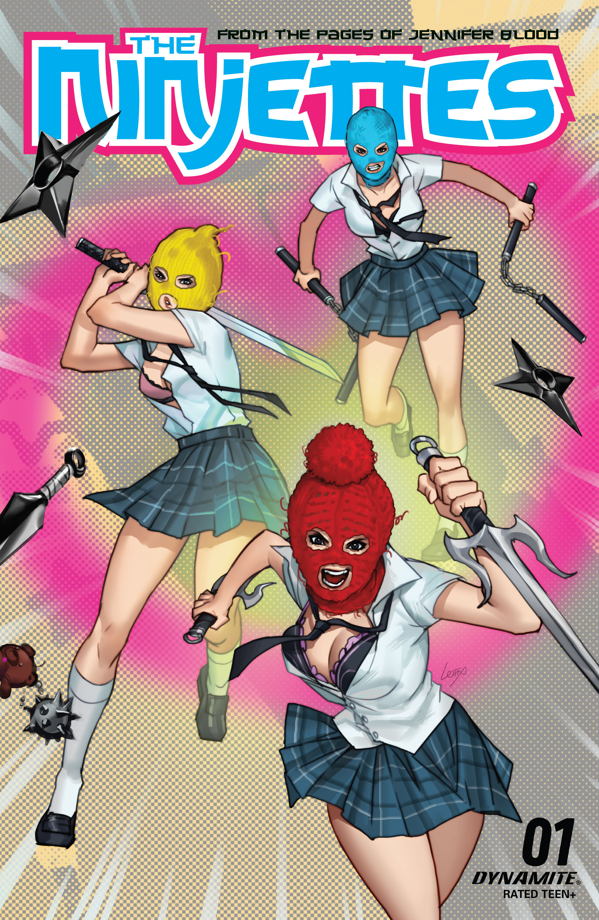 Read online The Ninjettes (2022) comic -  Issue #1 - 1