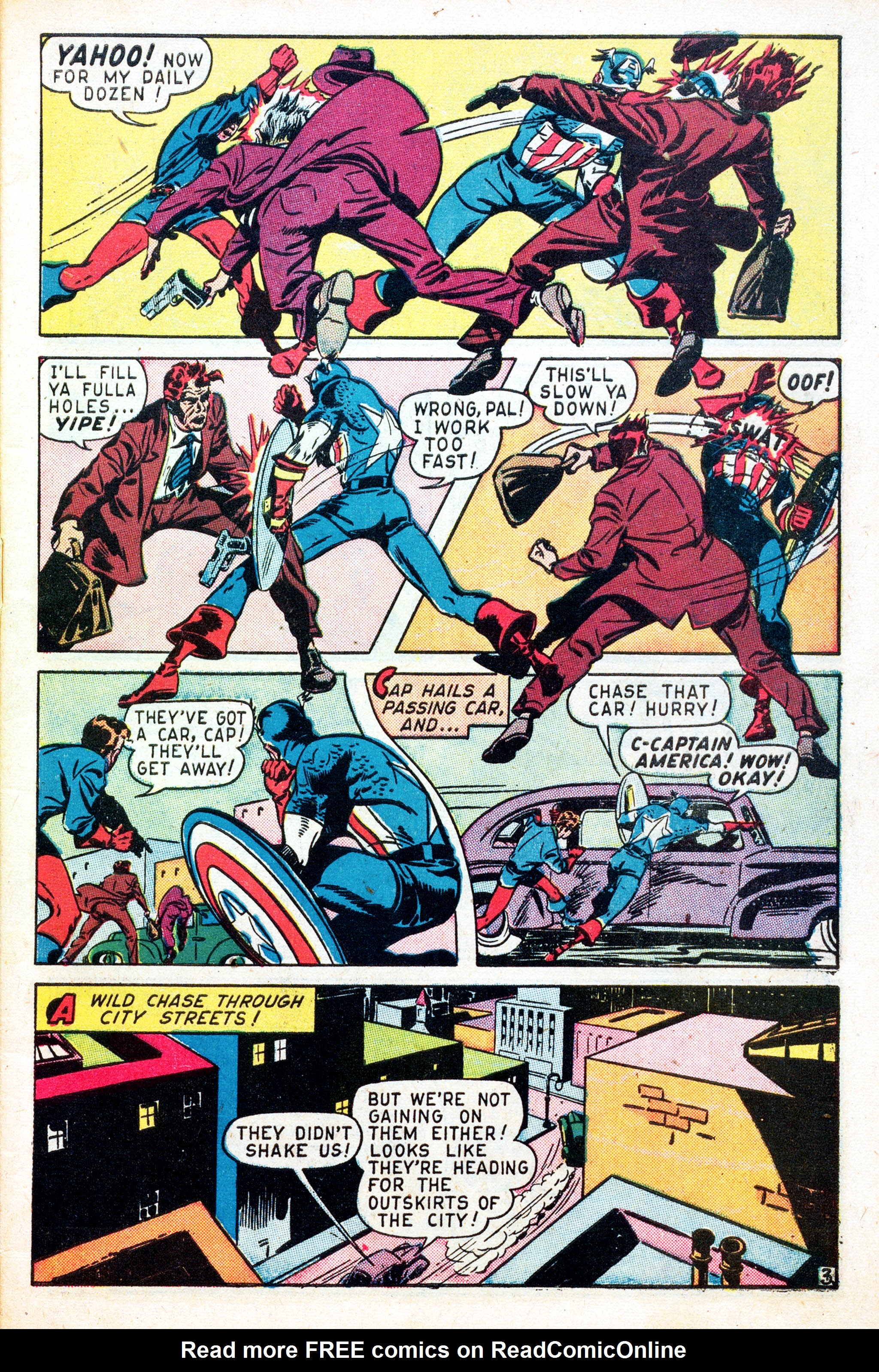 Read online Captain America Comics comic -  Issue #62 - 5