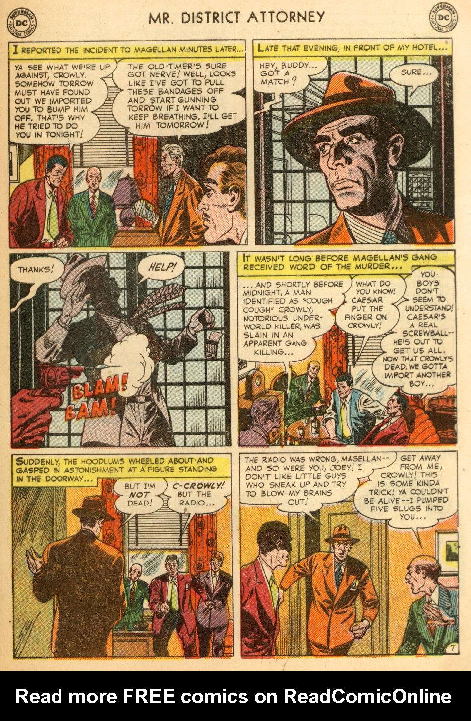 Read online Mr. District Attorney comic -  Issue #27 - 41