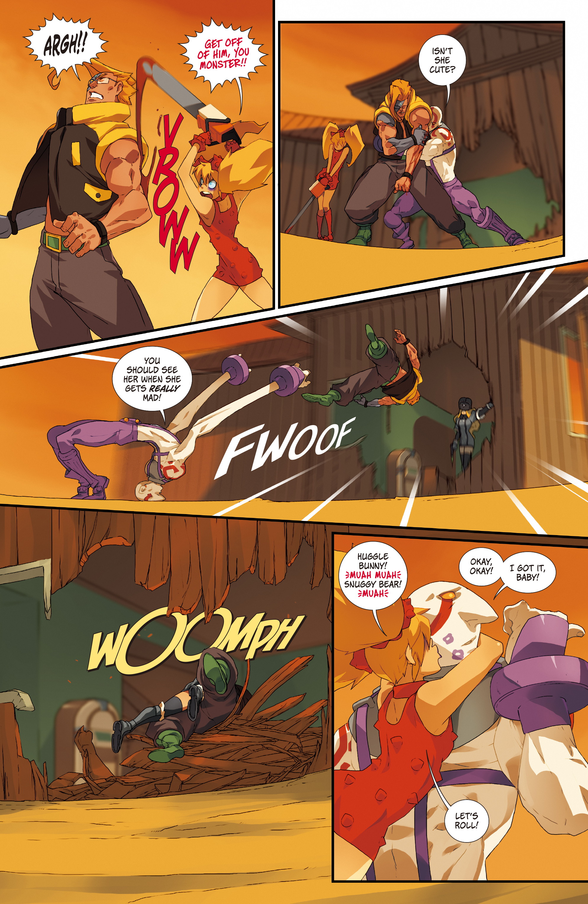 Read online Street Fighter One-shots comic -  Issue # Necro & Effie - 13