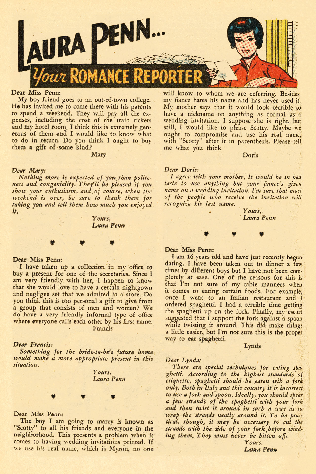 Read online Young Romance comic -  Issue #147 - 12