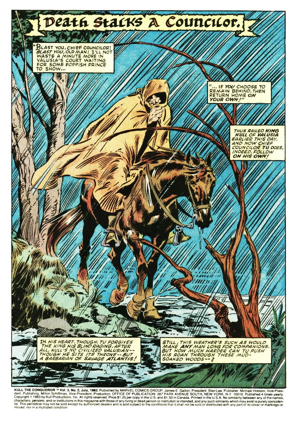 Read online Kull The Conqueror (1983) comic -  Issue #2 - 3