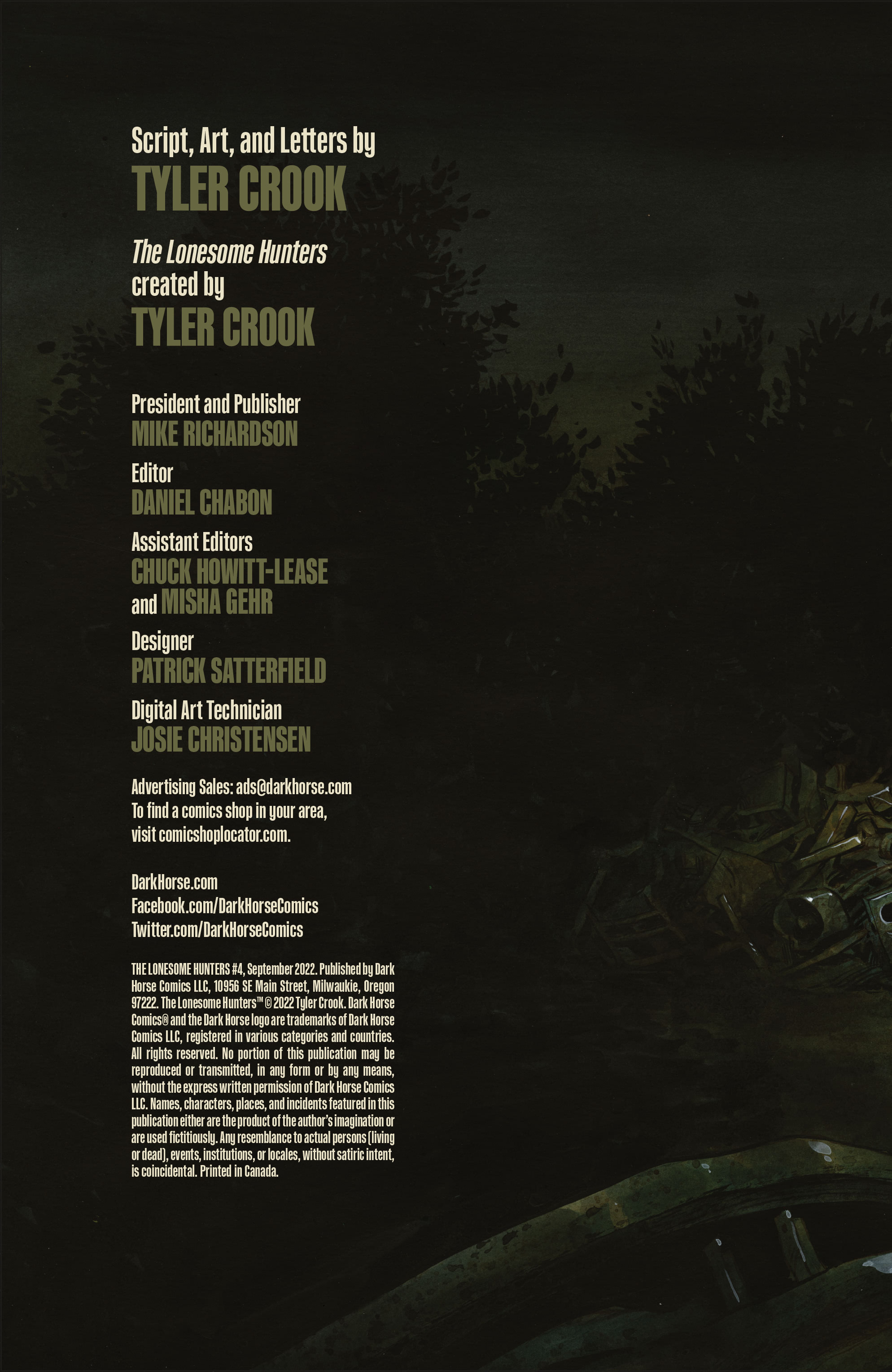 Read online The Lonesome Hunters comic -  Issue #4 - 2