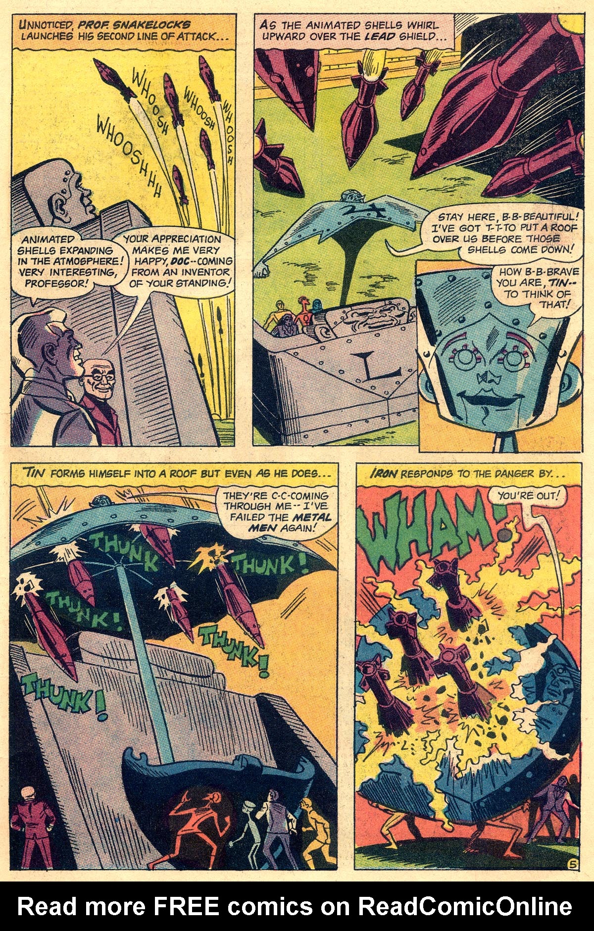 Read online Metal Men (1963) comic -  Issue #23 - 7