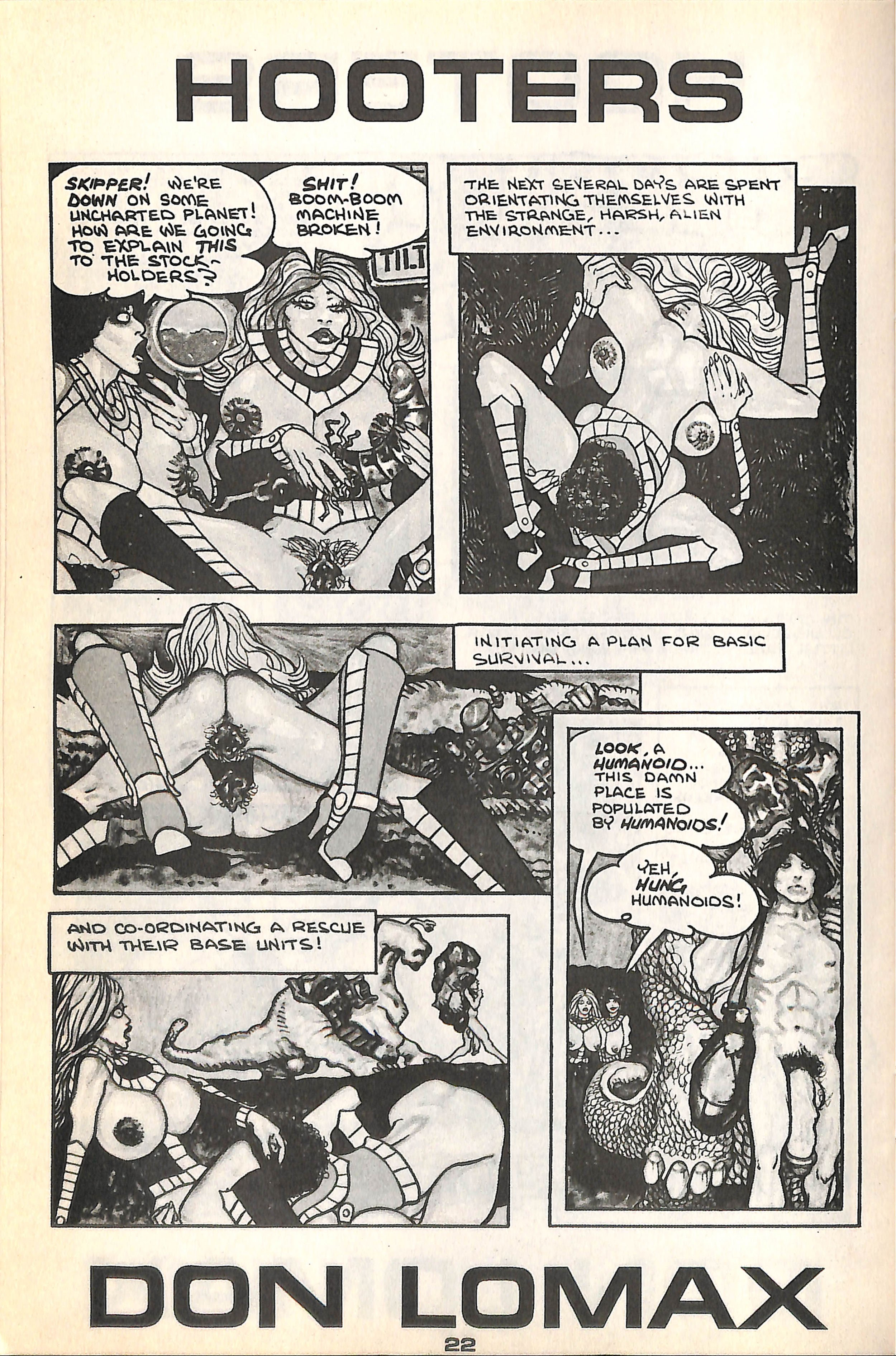 Read online Hooters comic -  Issue #2 - 27