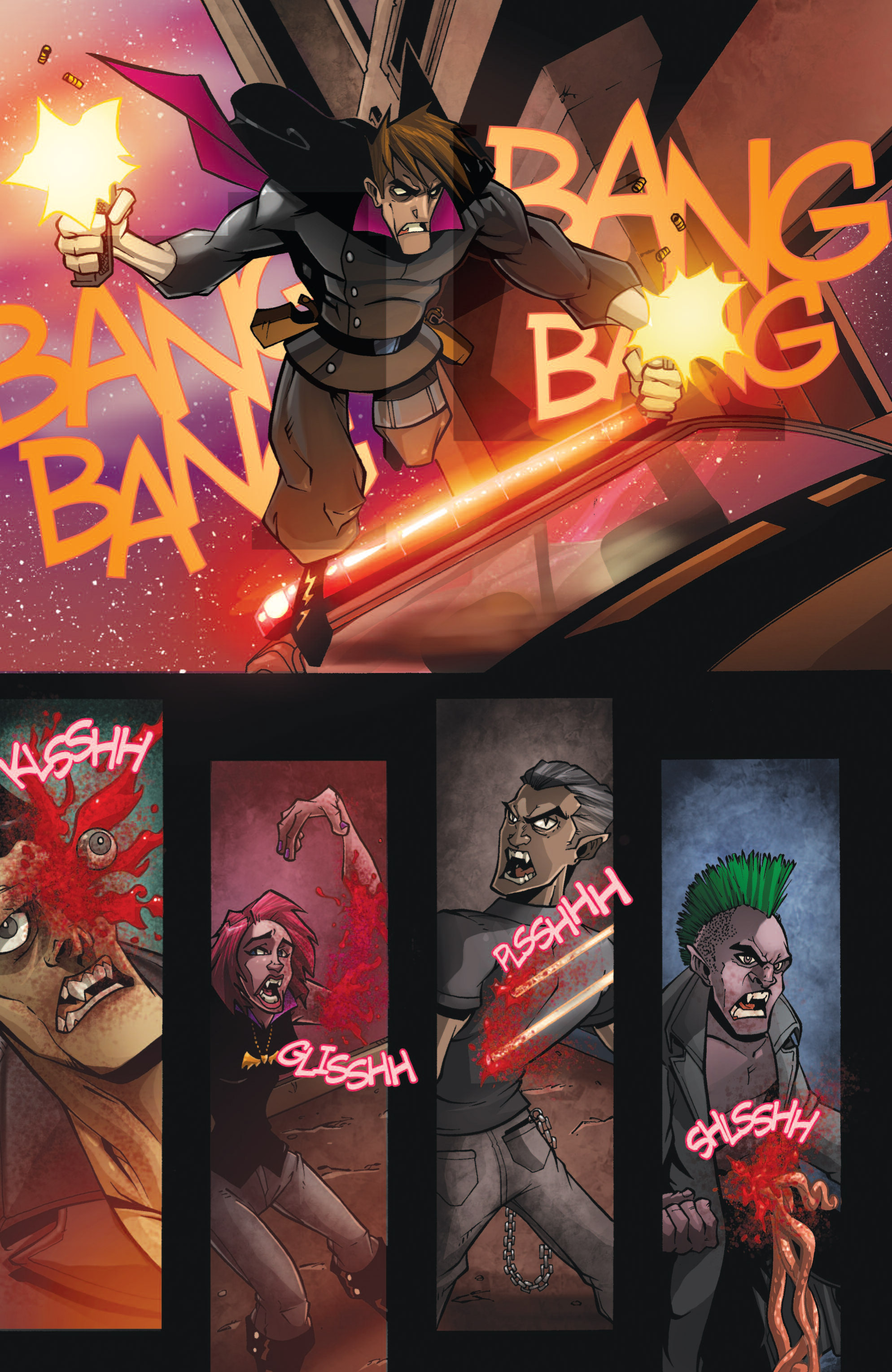 Read online Vitriol the Hunter comic -  Issue #1 - 18