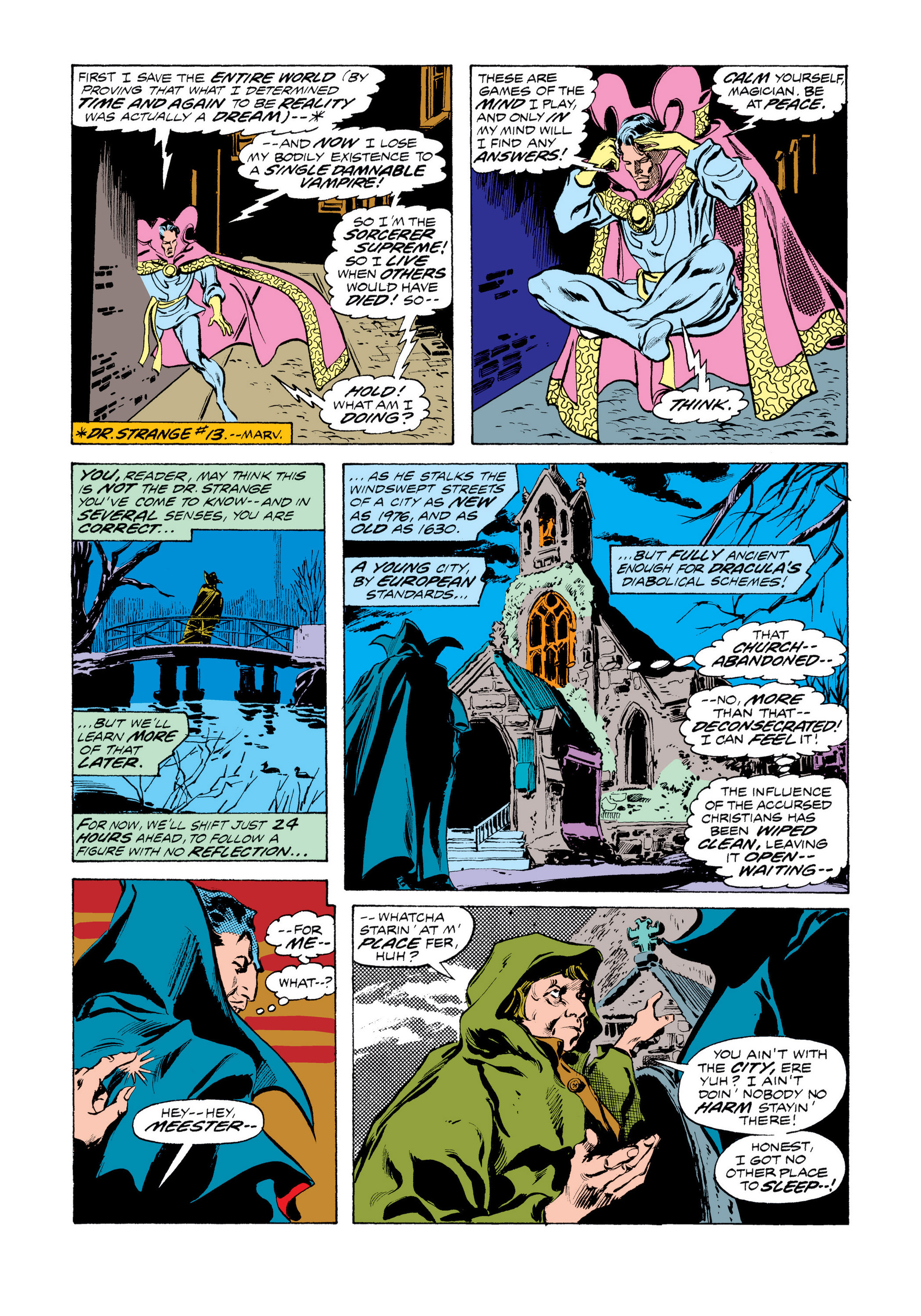 Read online Doctor Strange vs. Dracula comic -  Issue # TPB - 27