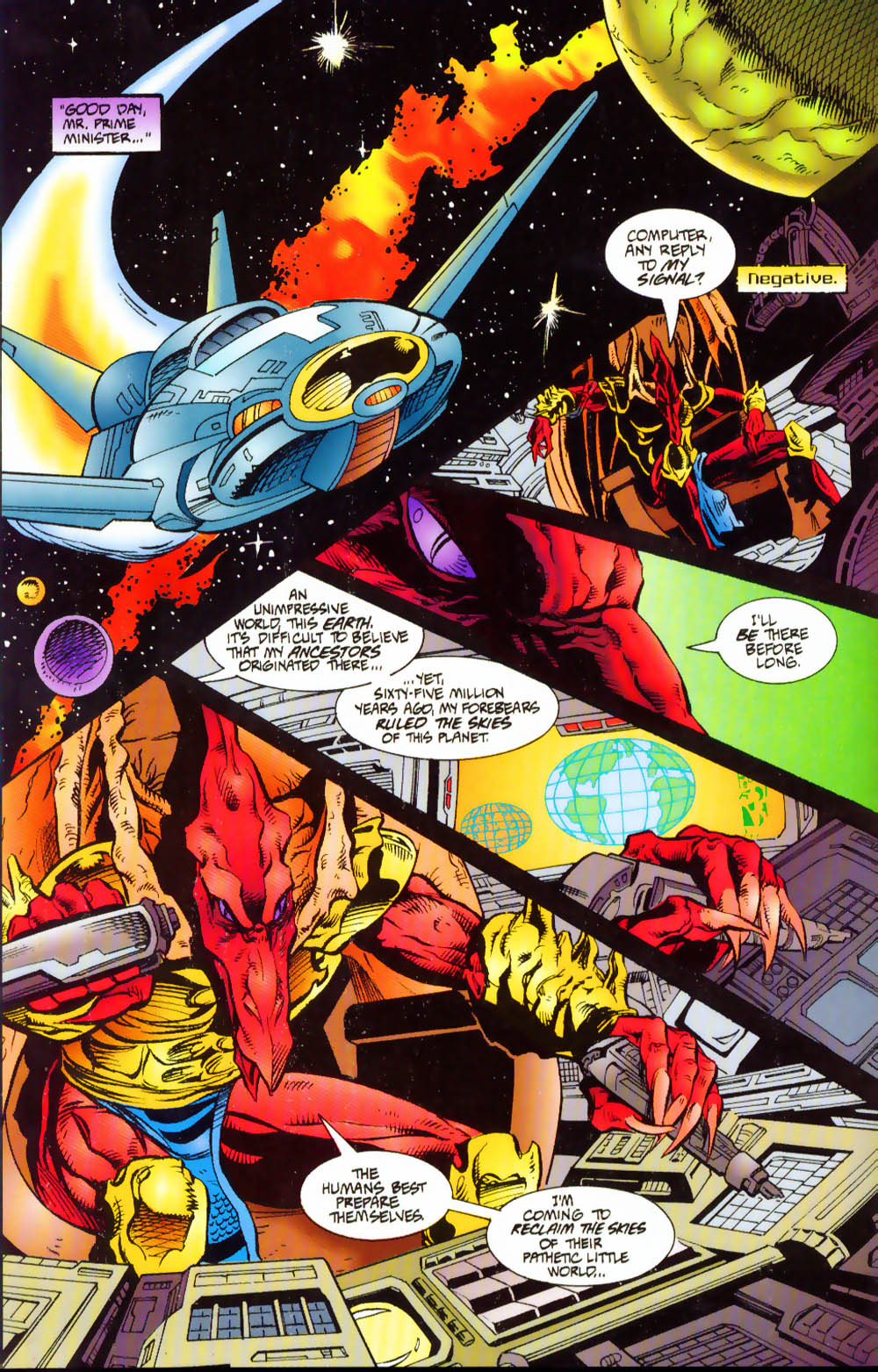 Read online Leonard Nimoy's Primortals (1995) comic -  Issue #3 - 7