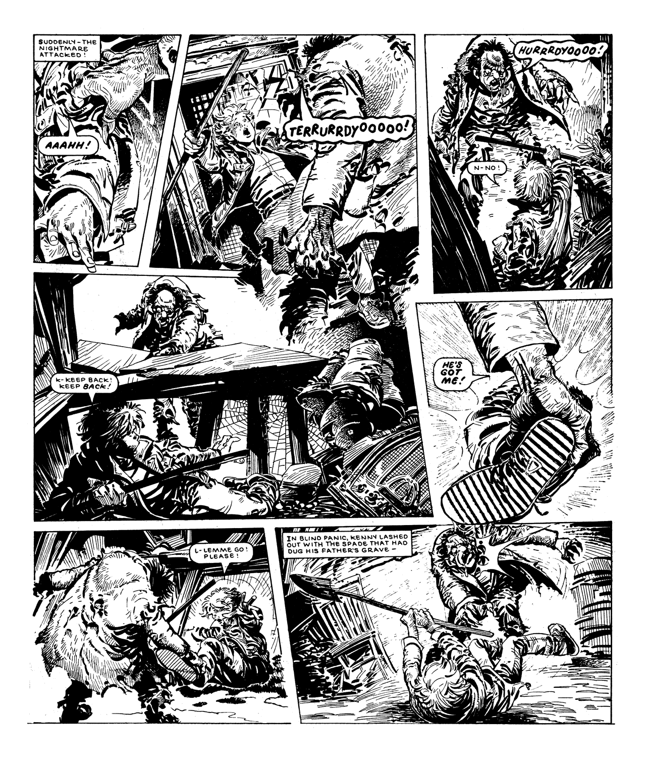 Read online Scream! (1984) comic -  Issue #2 - 9