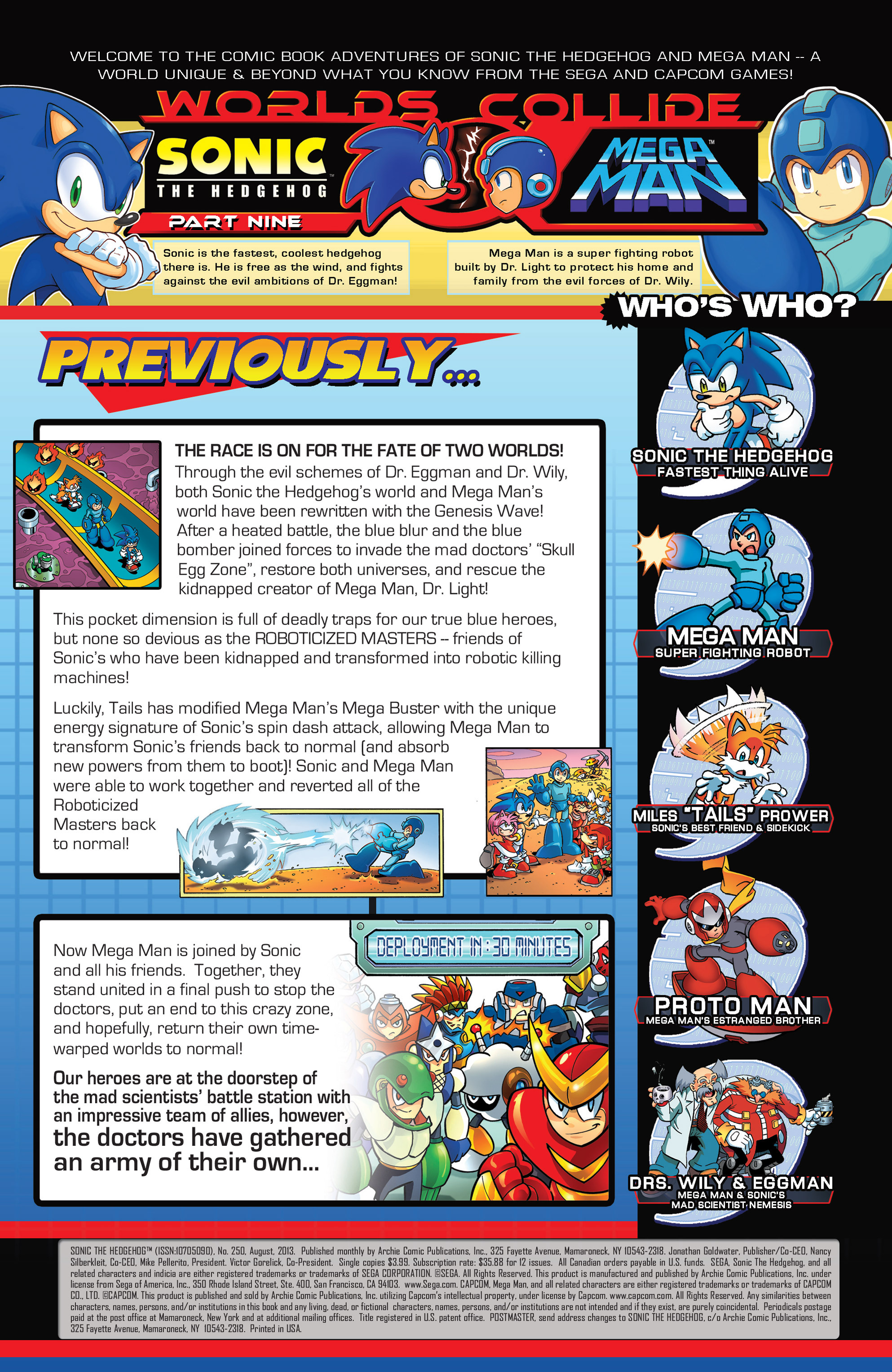 Read online Sonic Mega Man Worlds Collide comic -  Issue # Vol 3 - 10