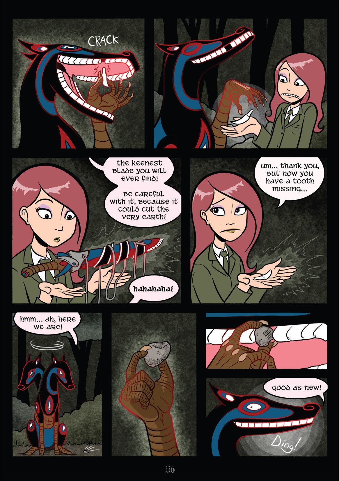 Read online Gunnerkrigg Court comic -  Issue # TPB 3 (Part 2) - 22