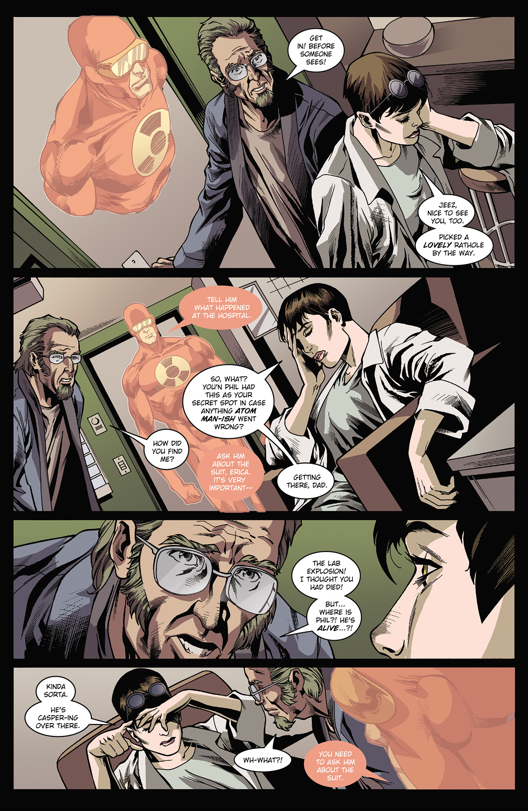 Read online Solar: Man of the Atom (2014) comic -  Issue #3 - 8