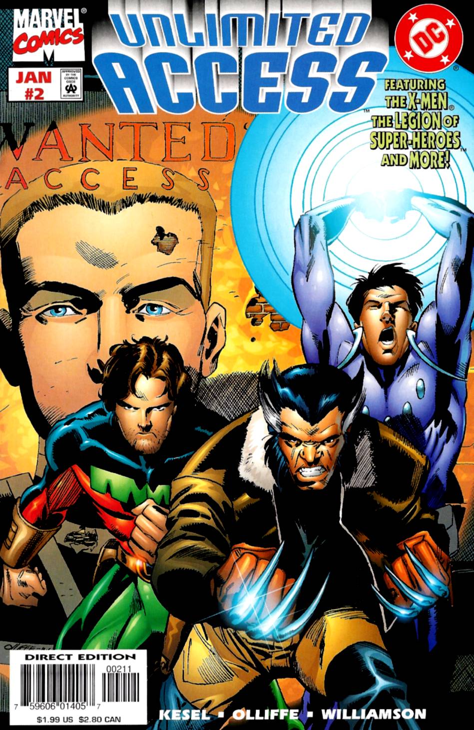 Read online Unlimited Access comic -  Issue #2 - 1