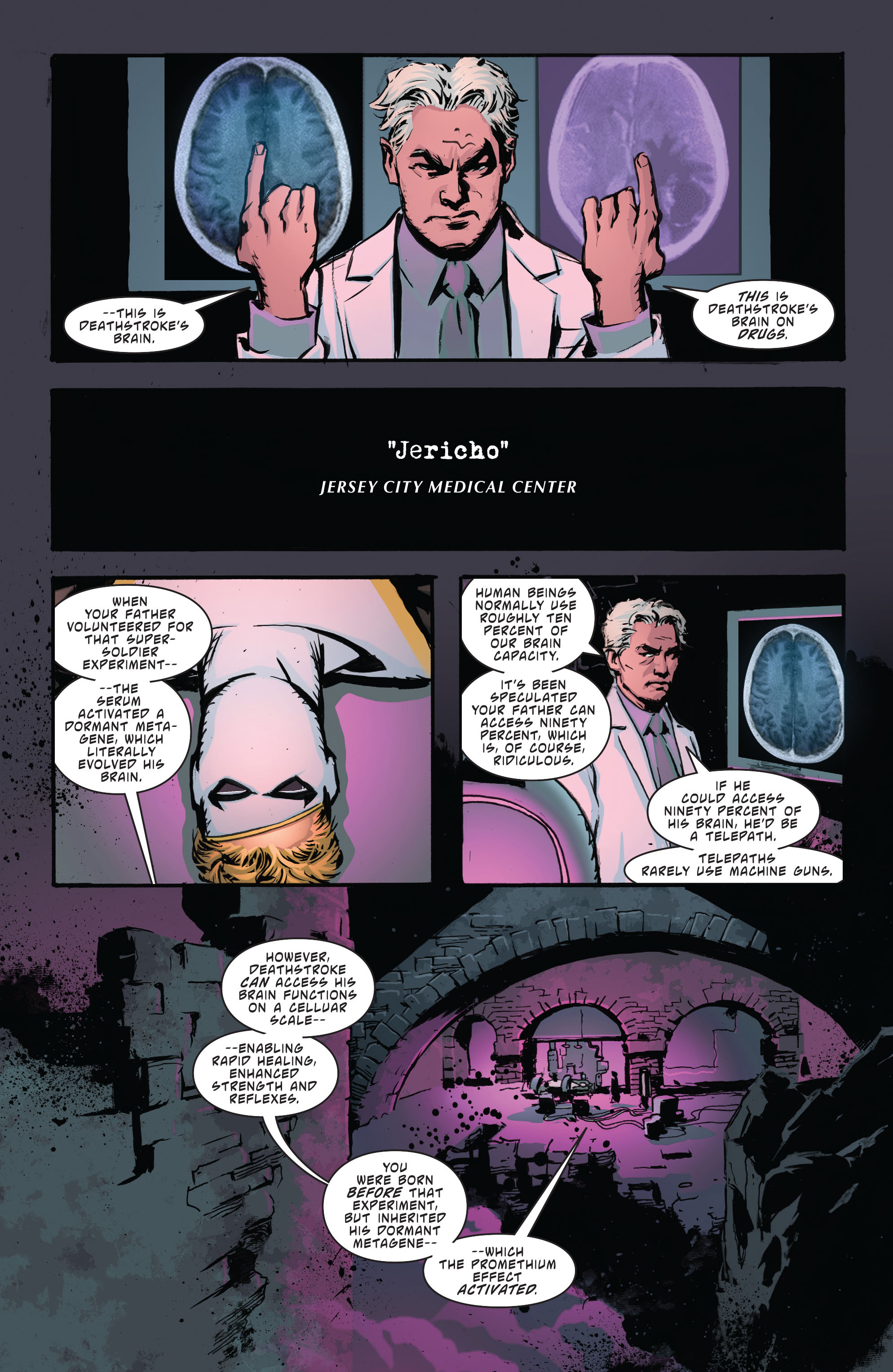 Read online Deathstroke (2016) comic -  Issue #10 - 13