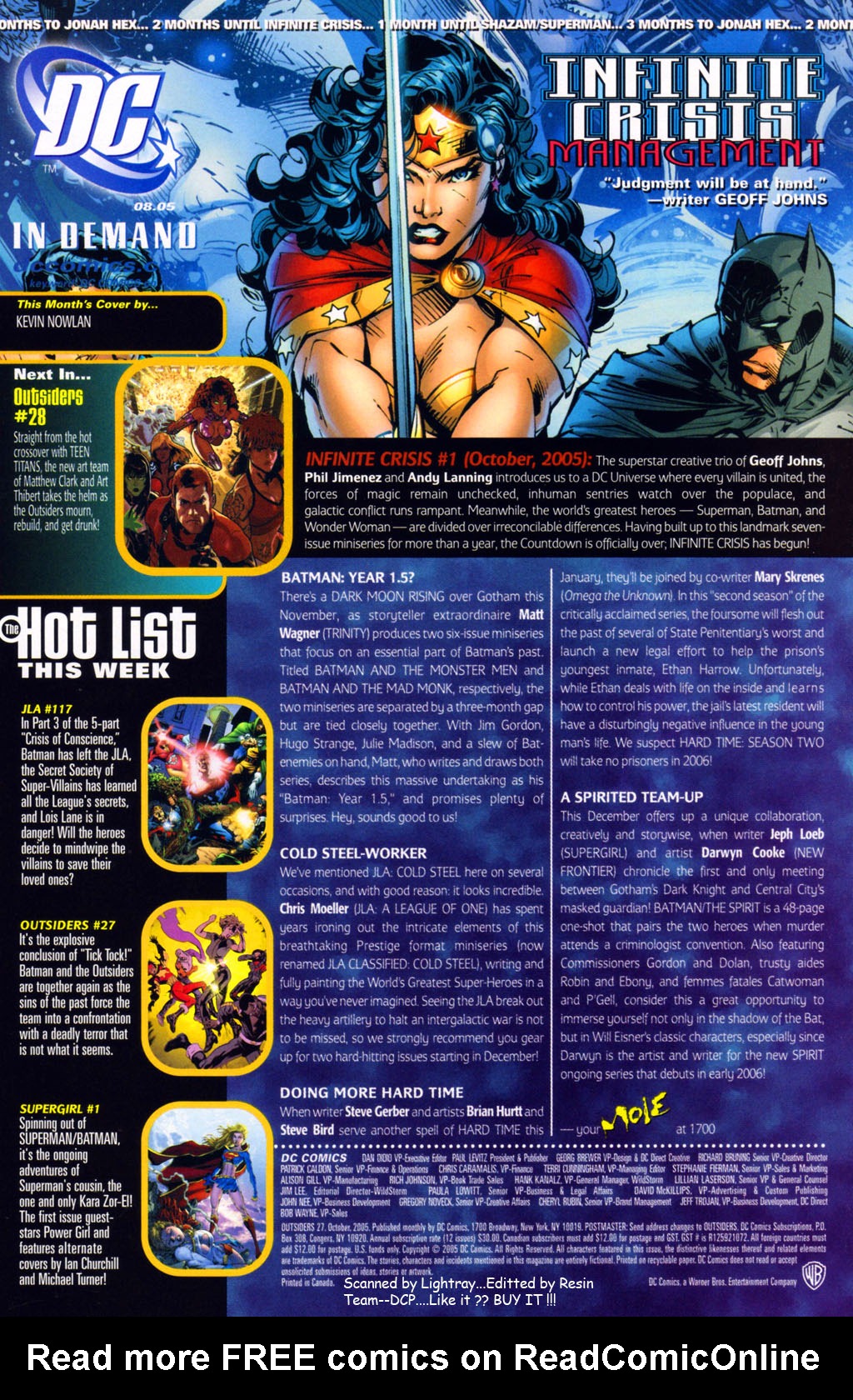 Read online Outsiders (2003) comic -  Issue #27 - 24