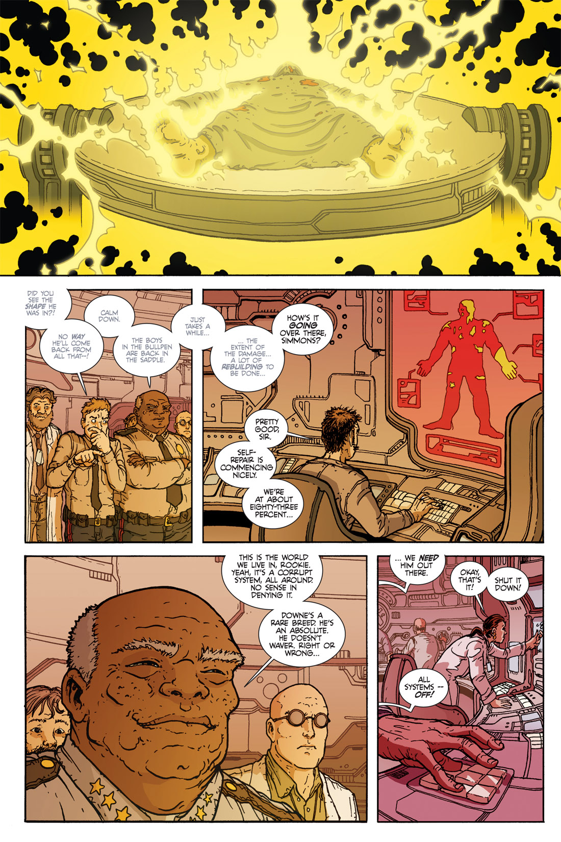 Read online Officer Downe: Bigger, Better, Bastard Edition comic -  Issue # TPB - 49