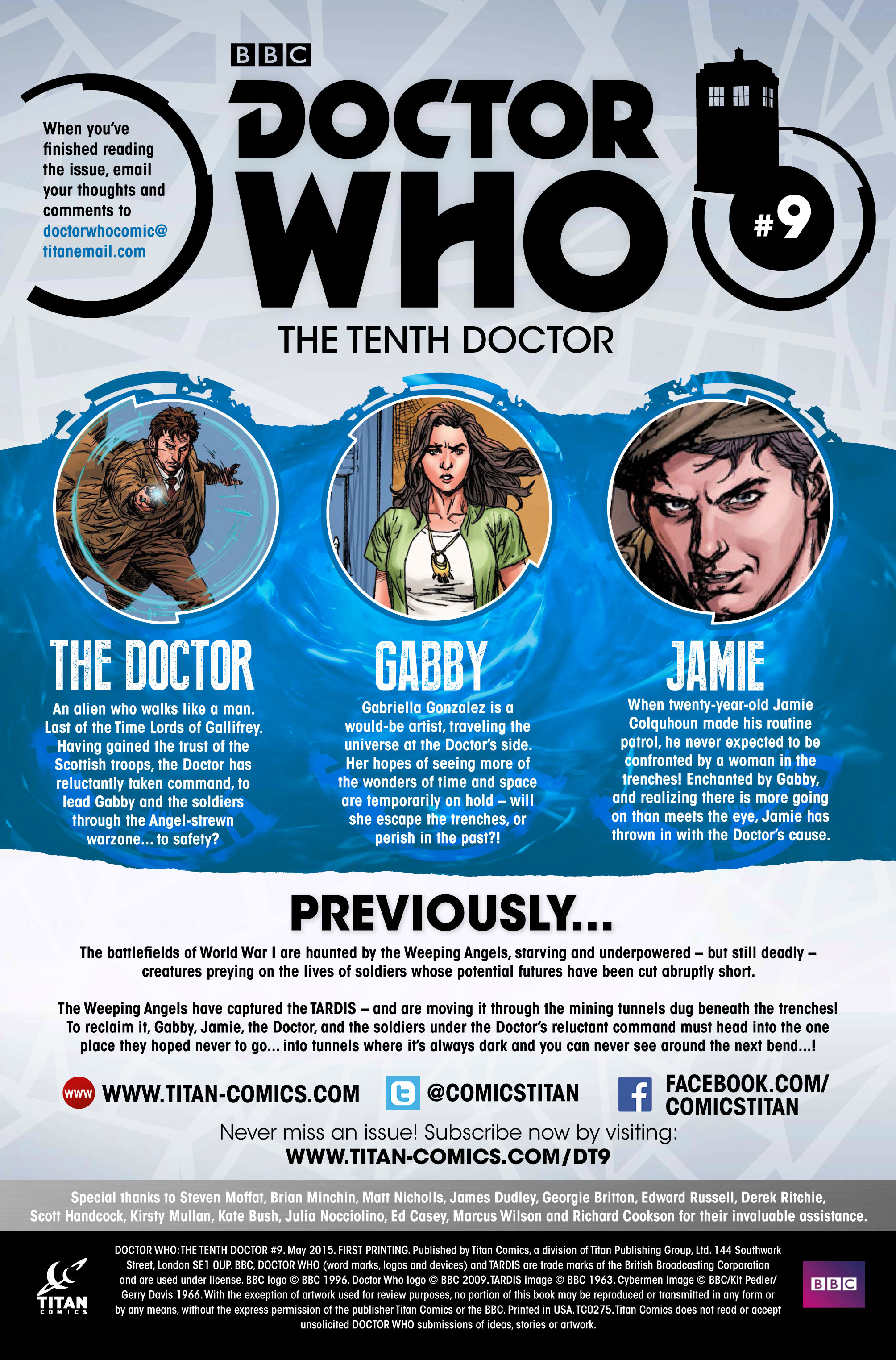 Read online Doctor Who: The Tenth Doctor comic -  Issue #9 - 3