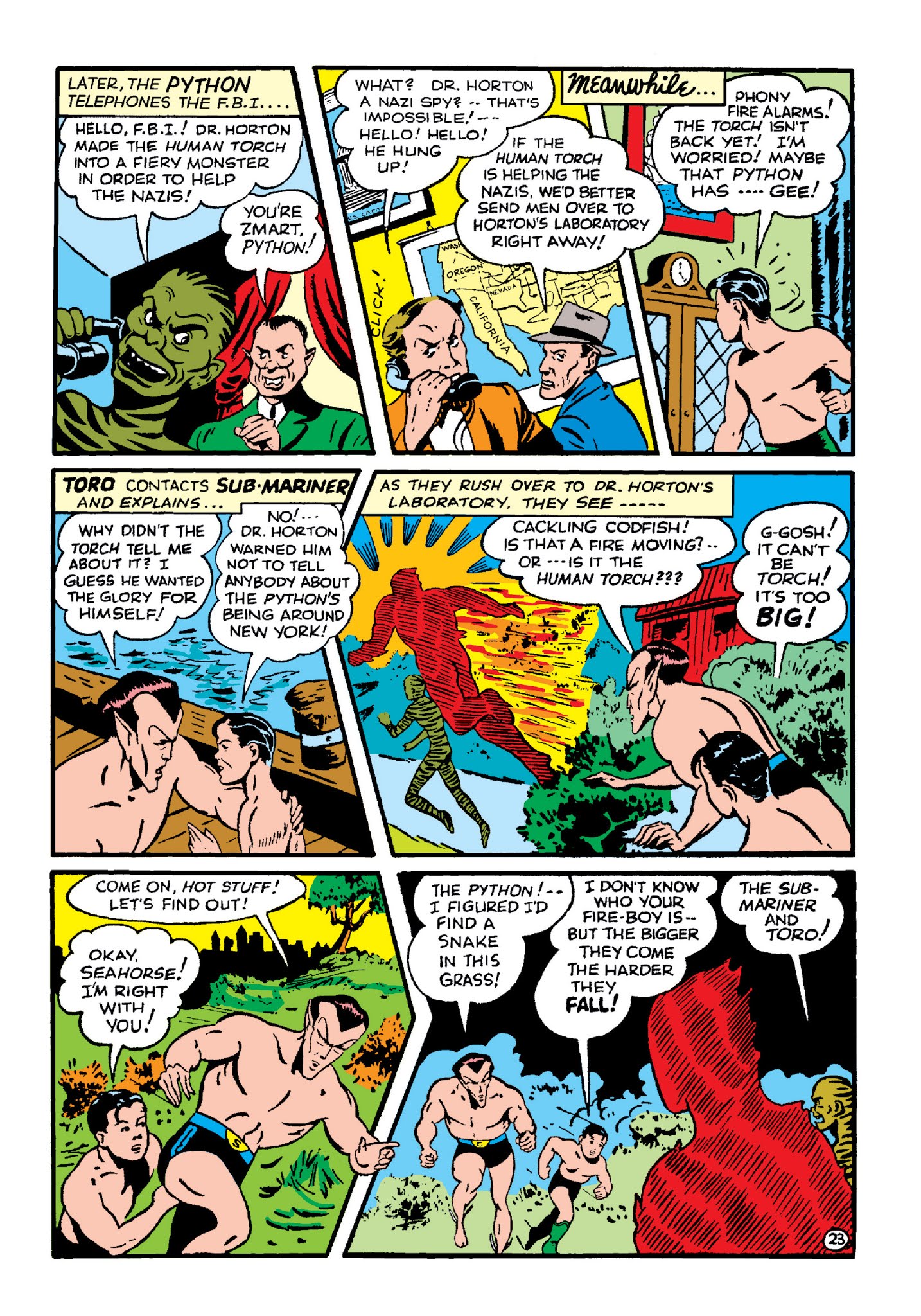 Read online Marvel Masterworks: Golden Age Human Torch comic -  Issue # TPB 2 (Part 3) - 30