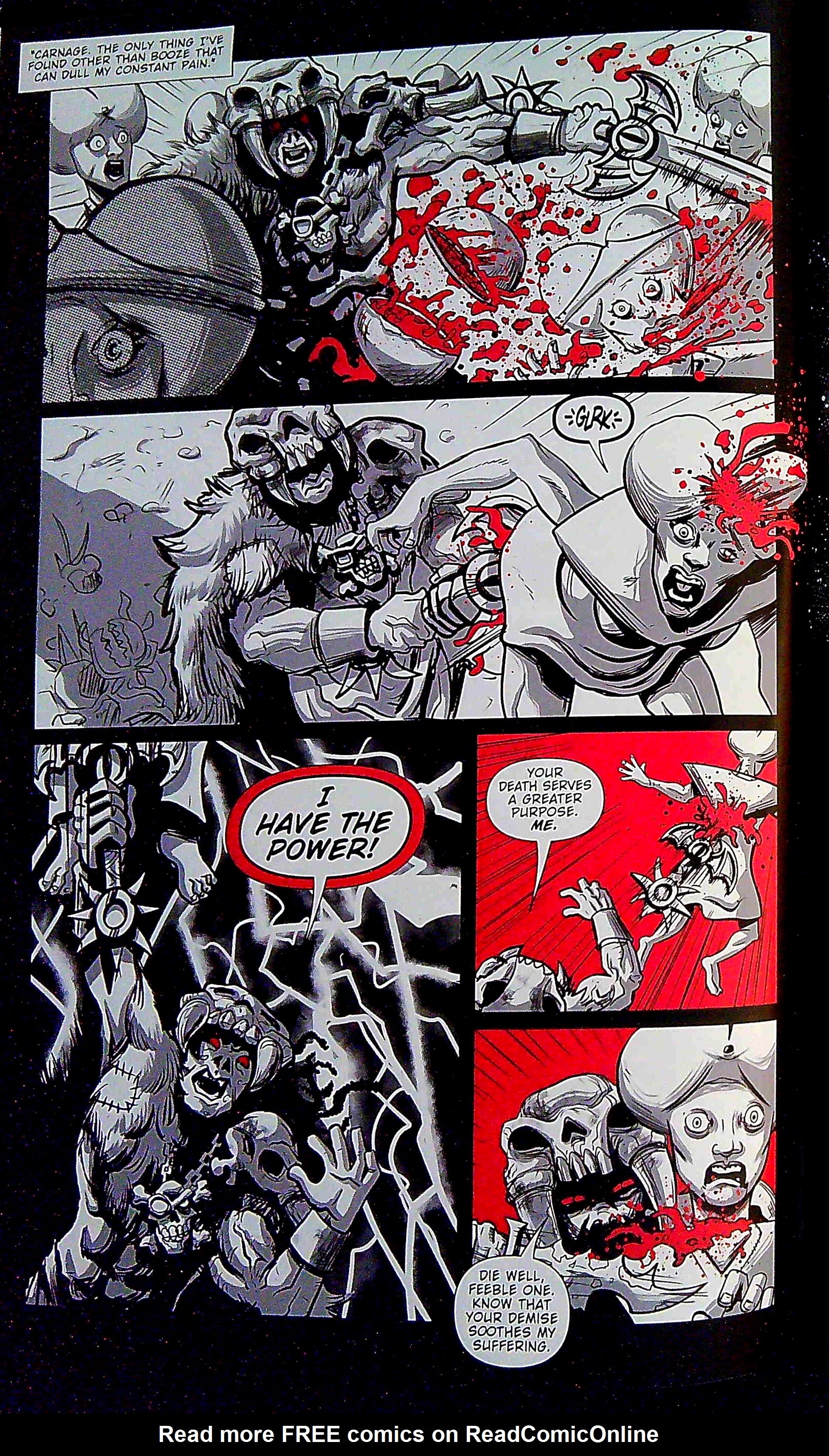 Read online GWAR: The Enormogantic Fail comic -  Issue # TPB - 54