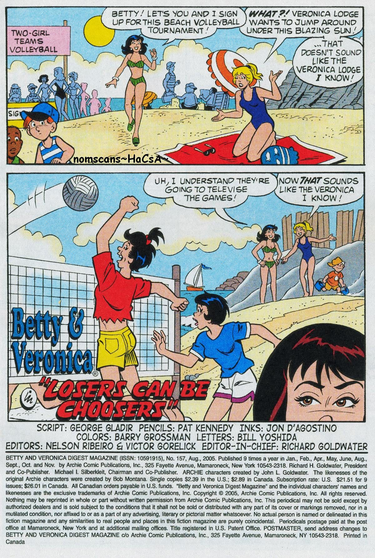Read online Betty and Veronica Digest Magazine comic -  Issue #157 - 3