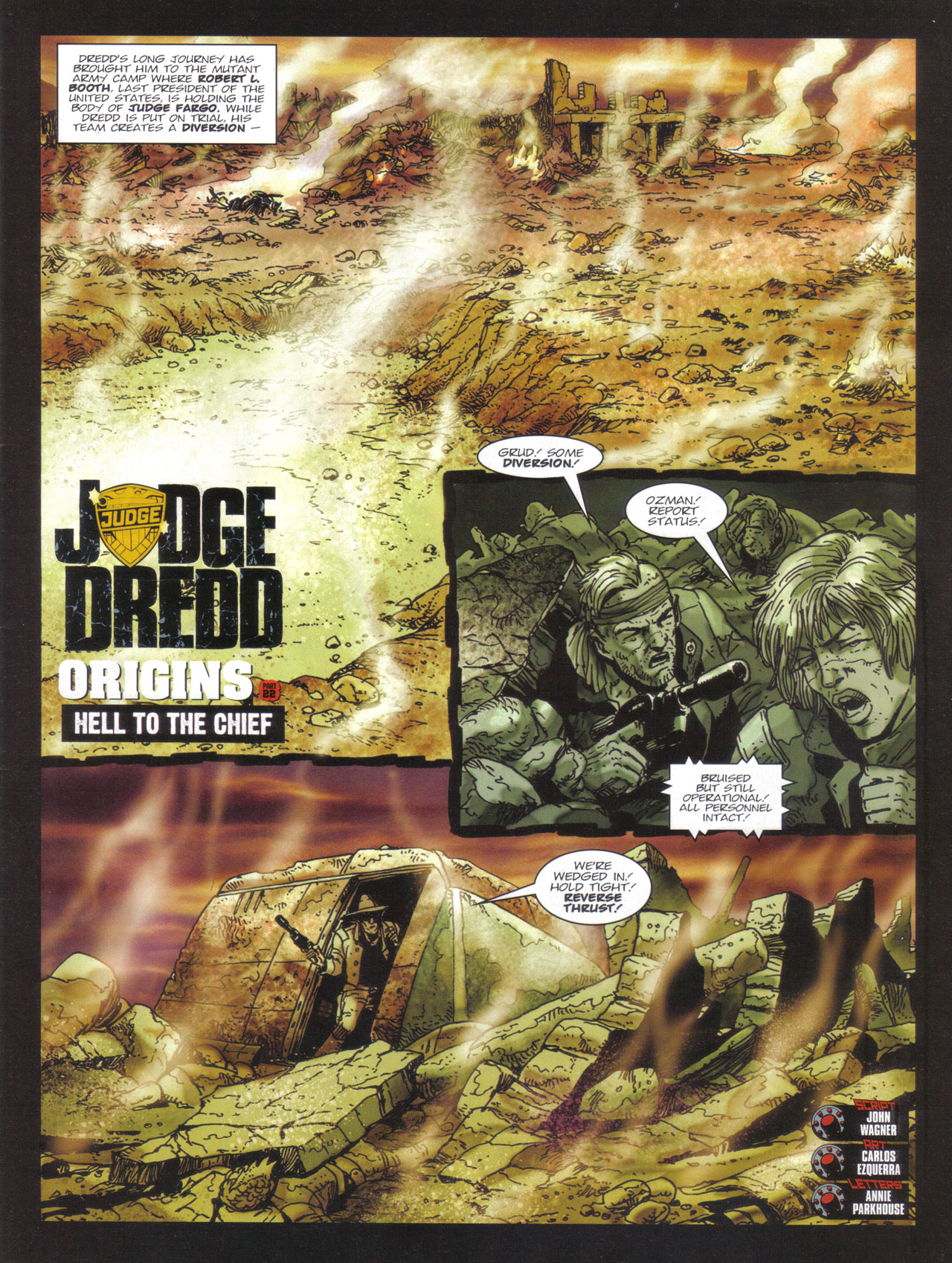 Read online Judge Dredd Origins comic -  Issue # TPB - 128
