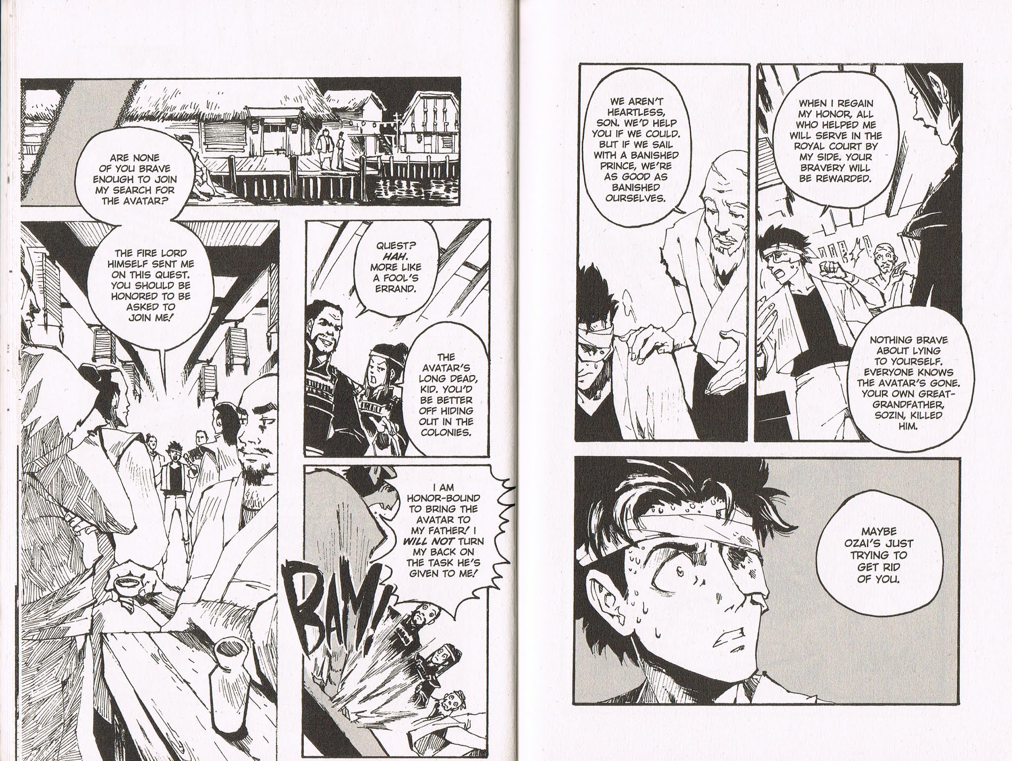 Read online The Last Airbender: Prequel: Zuko's Story comic -  Issue # Full - 12