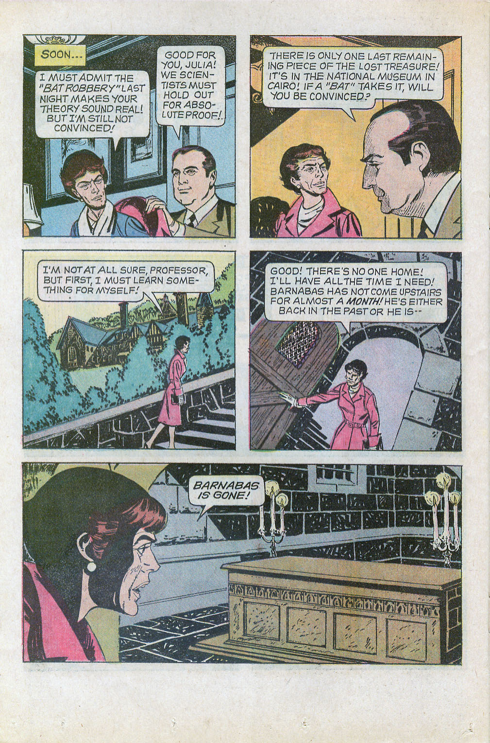 Read online Dark Shadows (1969) comic -  Issue #16 - 26